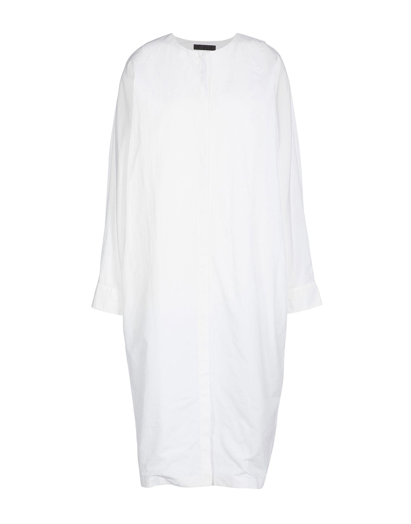the row white gown