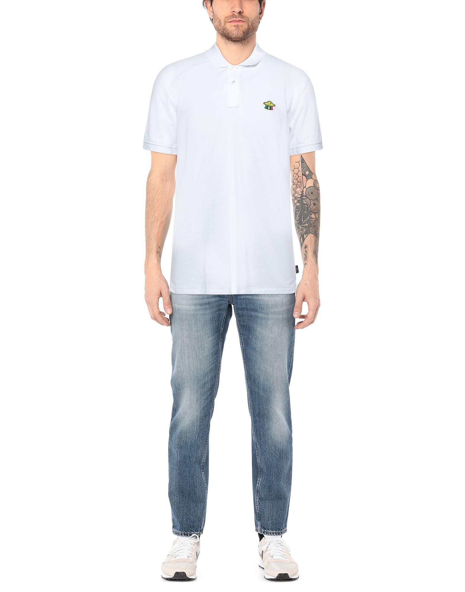PS by Paul Smith Polo Shirt in White for Men - Lyst
