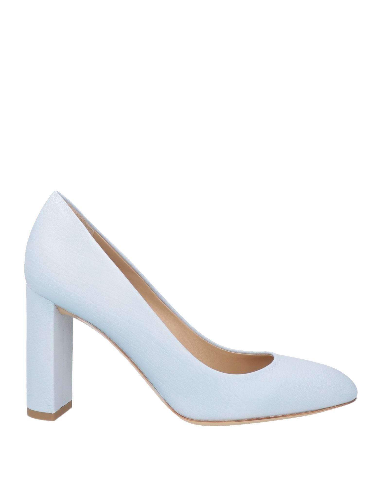 Light blue hotsell block heel pumps