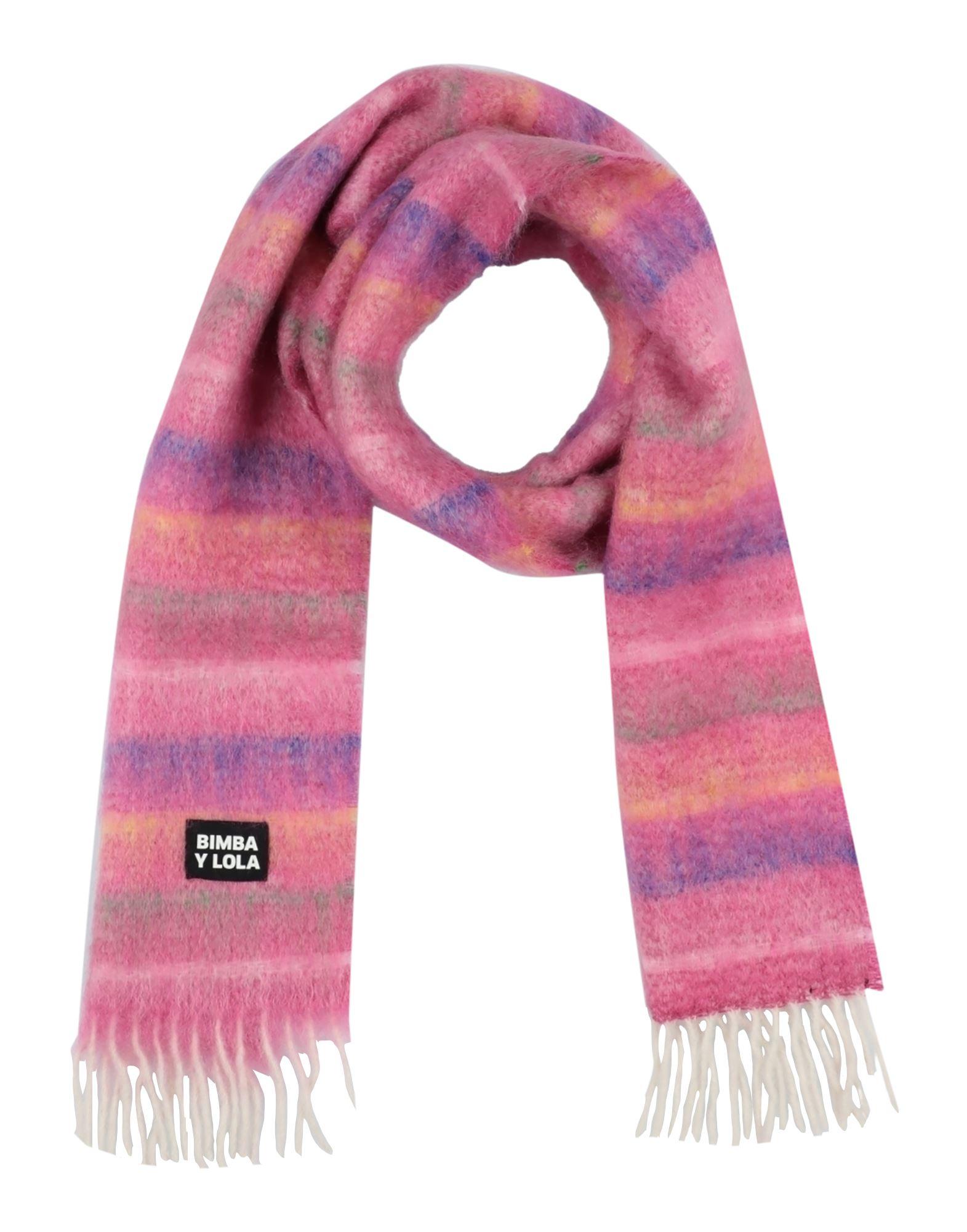 Bufanda de Y de color Rosa Lyst