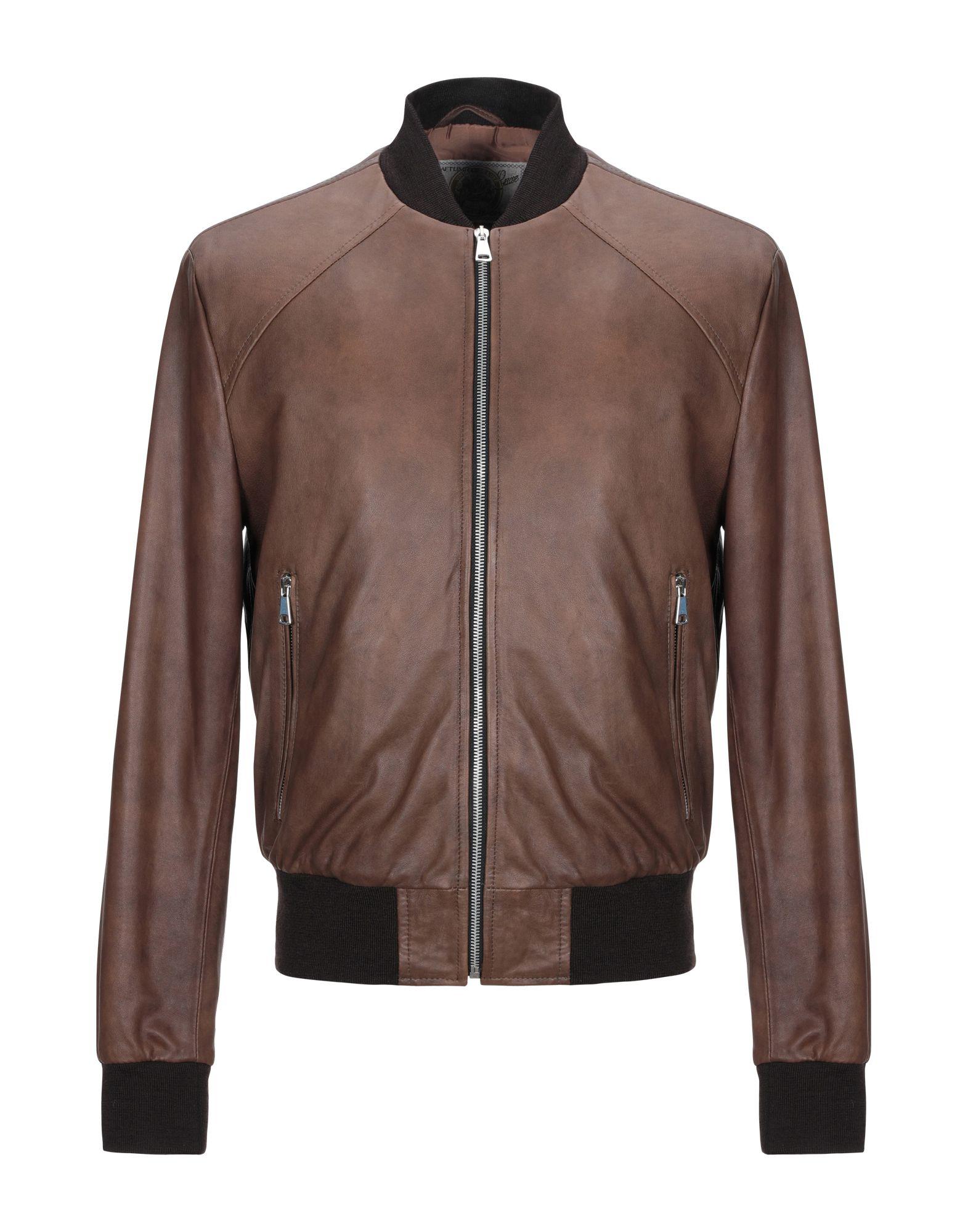 Vintage De Luxe Leather Jacket in Dark Brown (Brown) for Men - Lyst