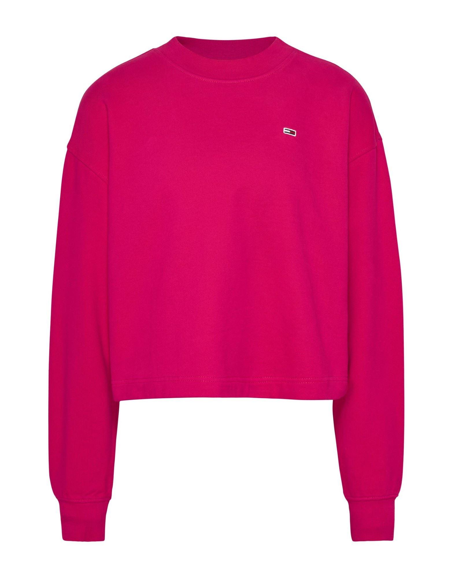 Felpa tommy shop hilfiger fucsia