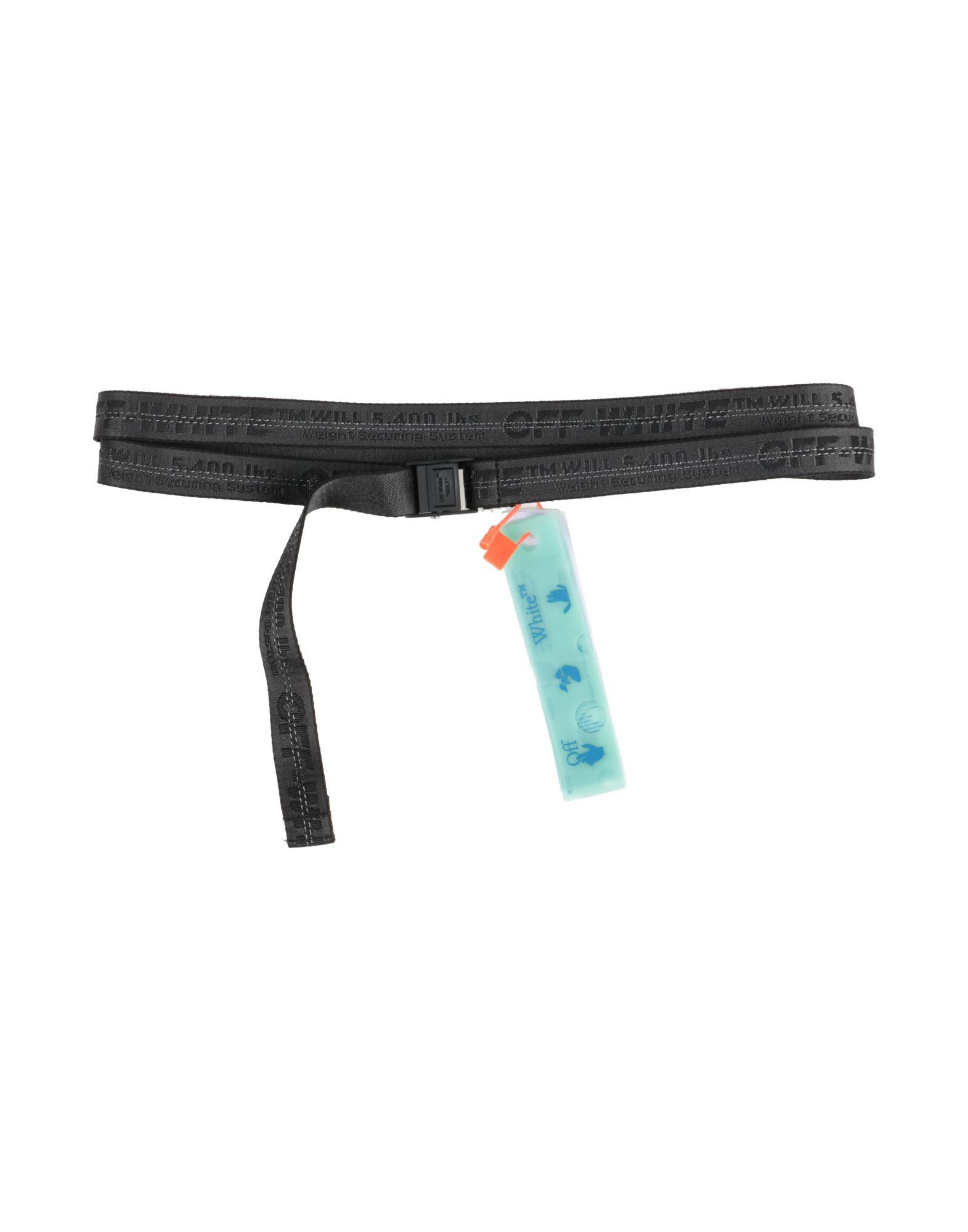 Off White c o Virgil Abloh Belt in Black for Men Lyst