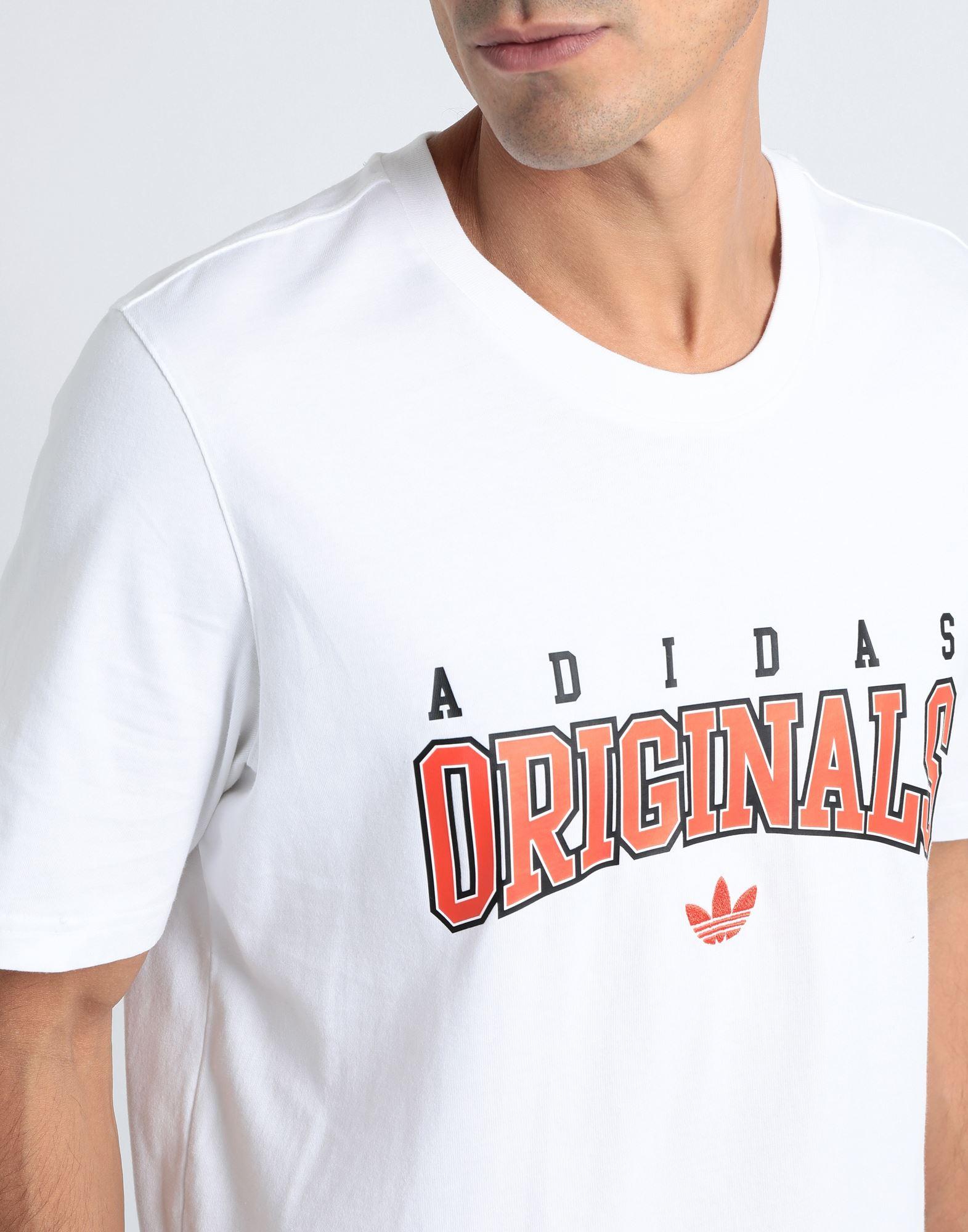 adidas Originals T-shirt in White for Men - Lyst