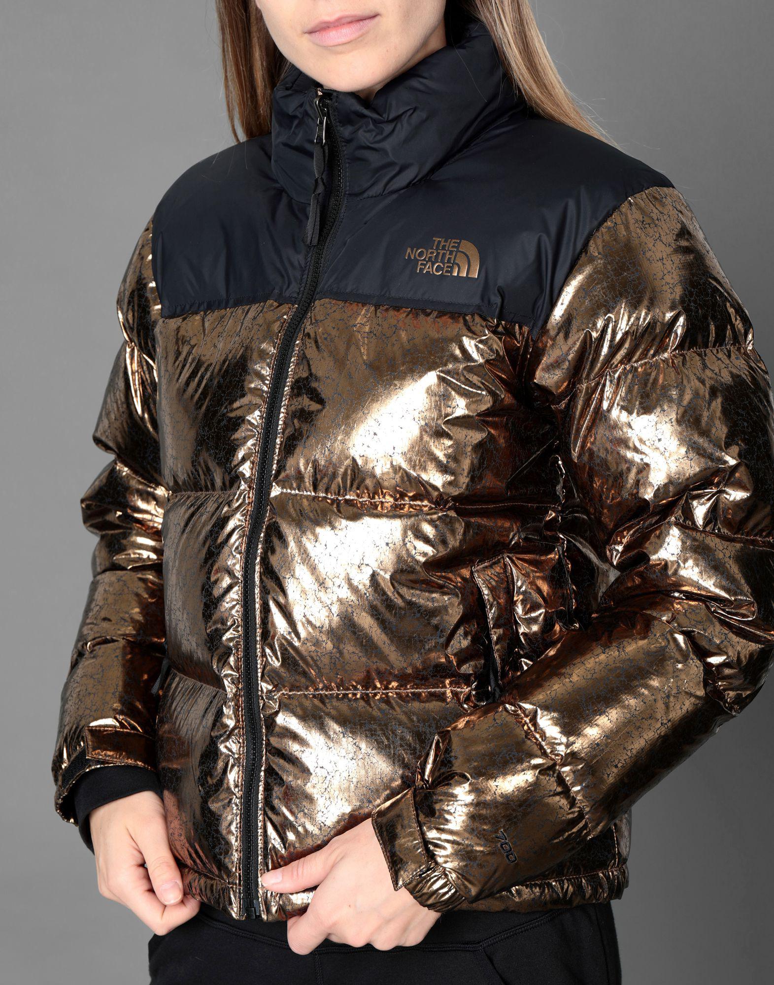 The North Face Womens 1996 Retro Nuptse Jacket In Copper in Metallic | Lyst  UK