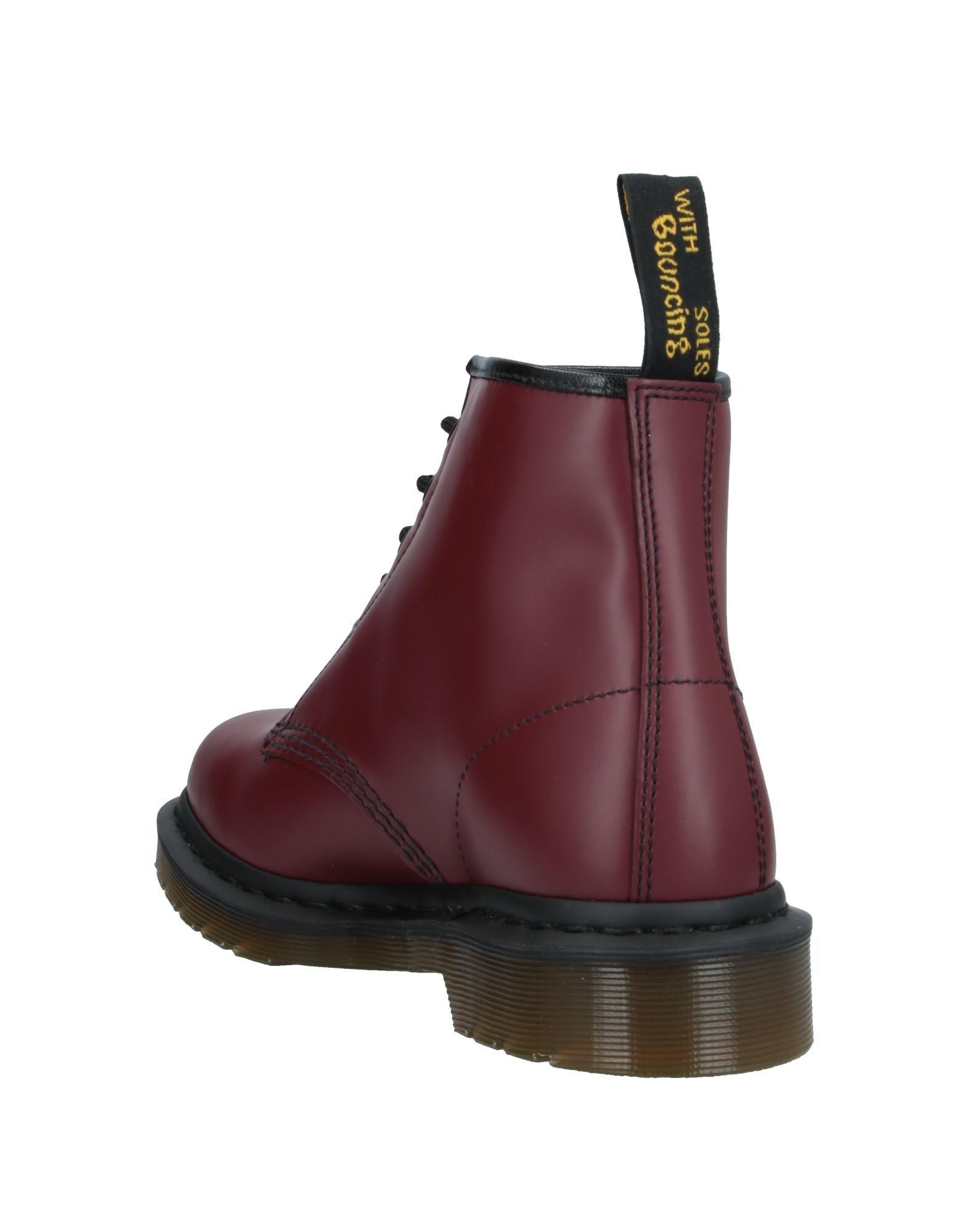 botas dr martens cherry red