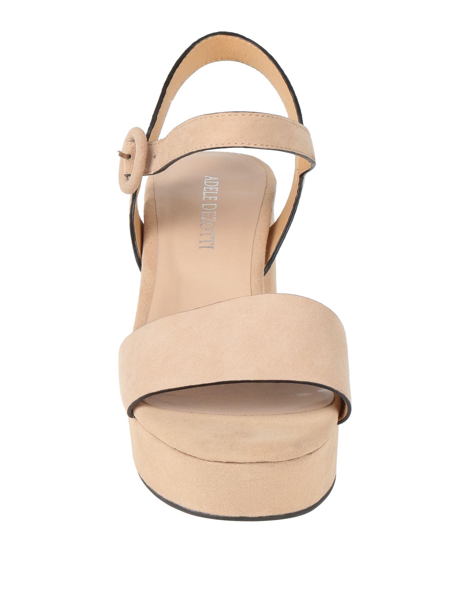 Adele Dezotti Sandals in Natural | Lyst
