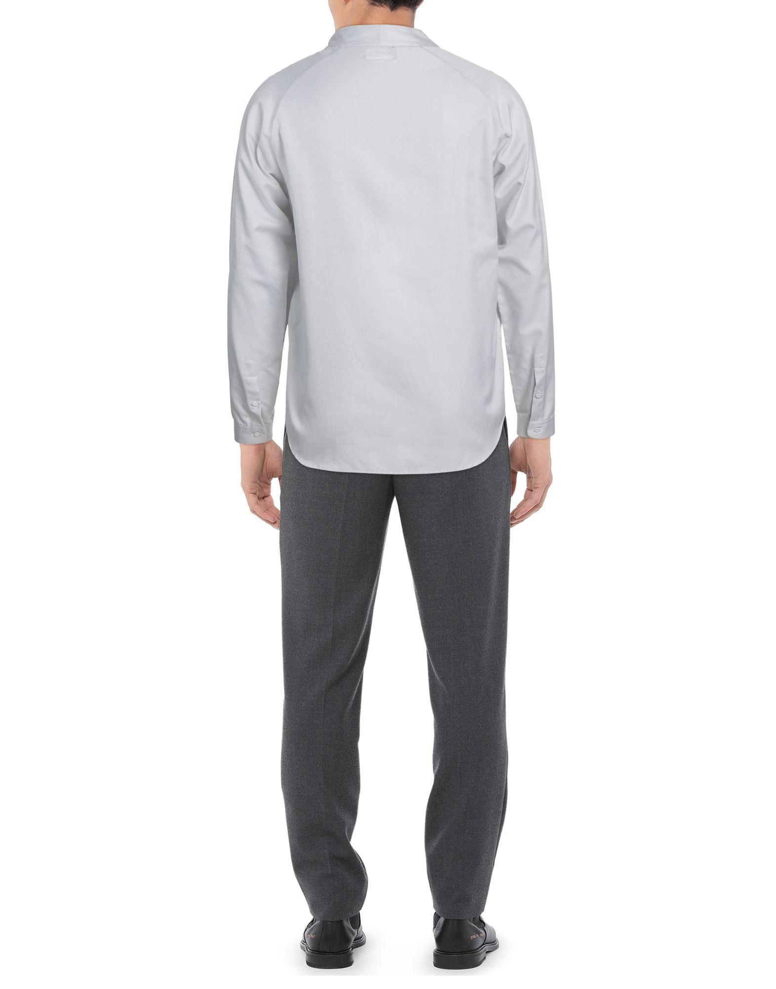 Emporio Armani Carmen Shirt light grey casual look Fashion Shirts Carmen Shirts 
