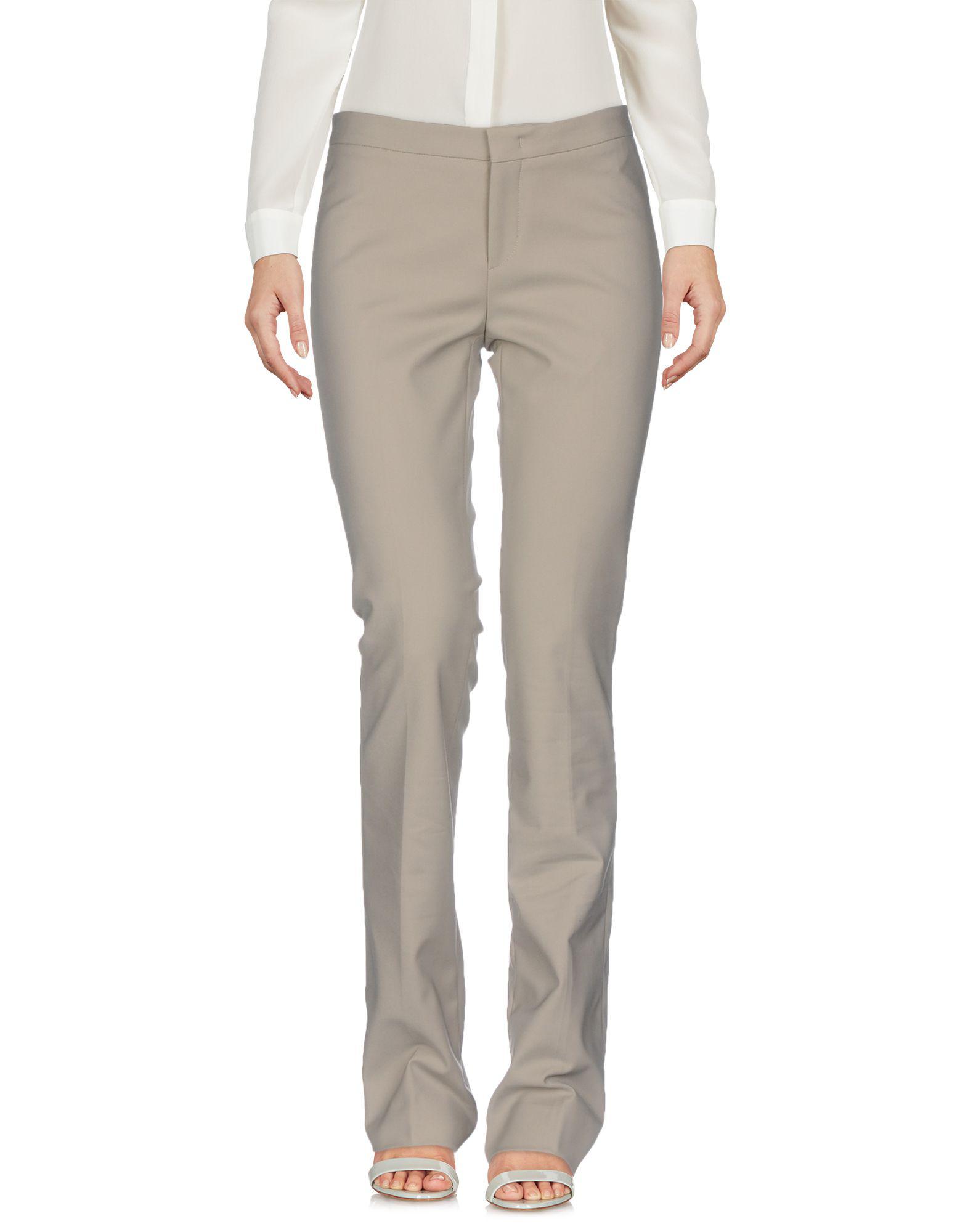 PT01 Cotton Casual Pants in Light Grey (Gray) - Lyst