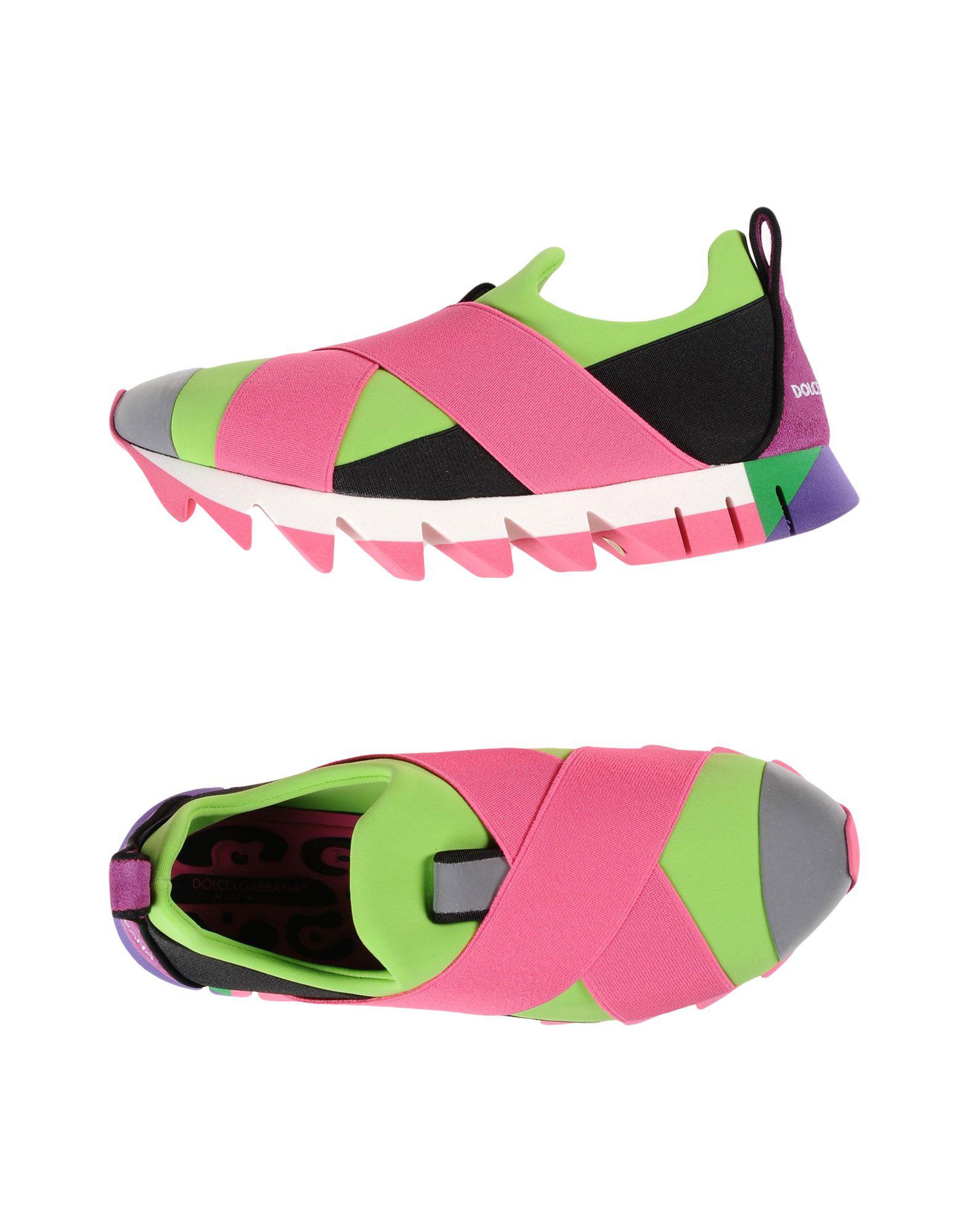 Sneakers & Tennis basses Dolce & Gabbana en coloris Rose Lyst