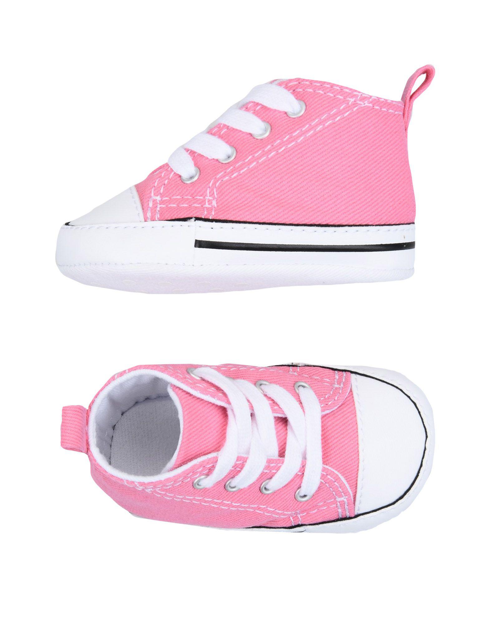 newborn pink converse