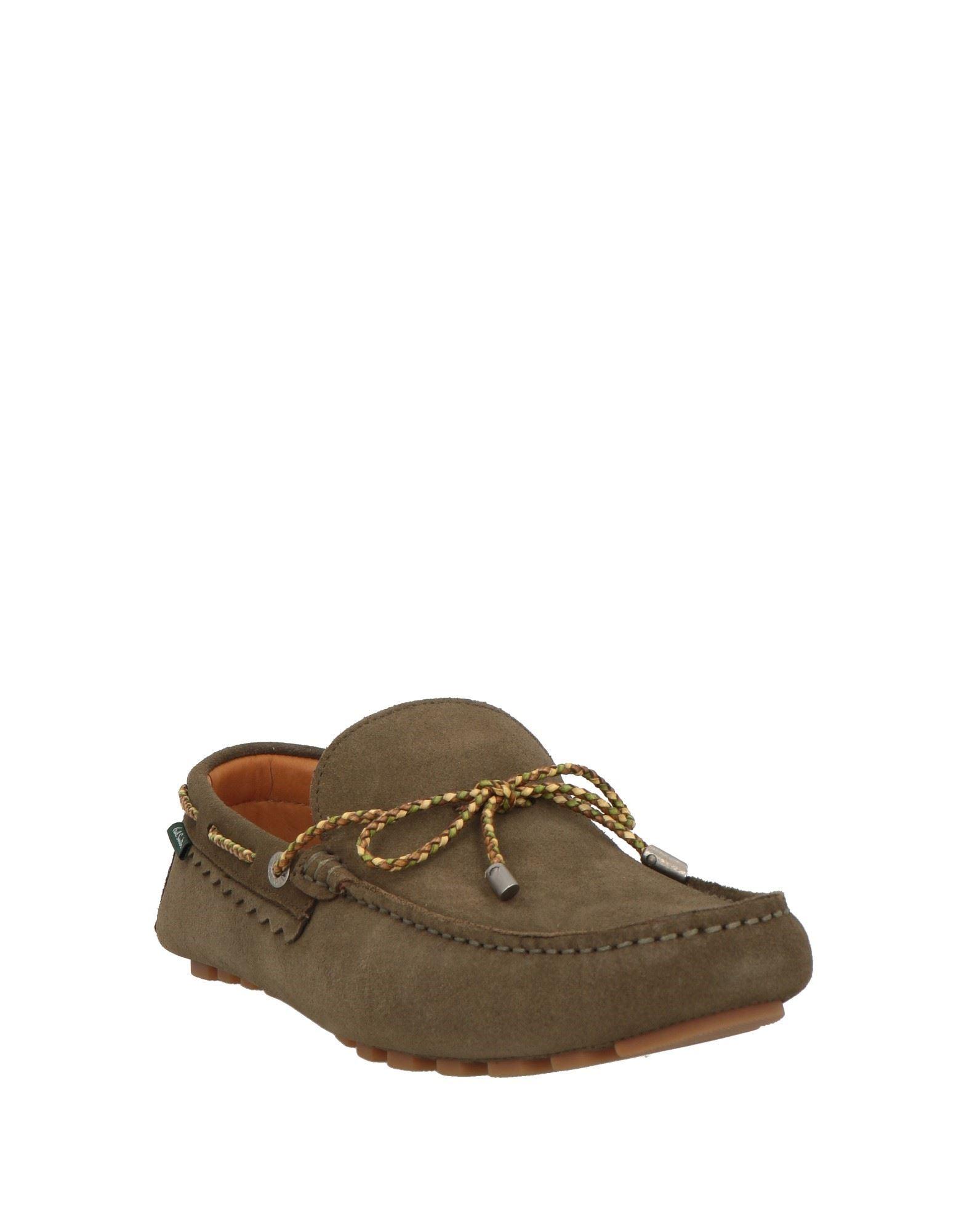 Paul Smith Beige Loafers with Stripe Detail Paul Smith Mainline Womens “Lima” Swirl Stripe Leather  main image 2