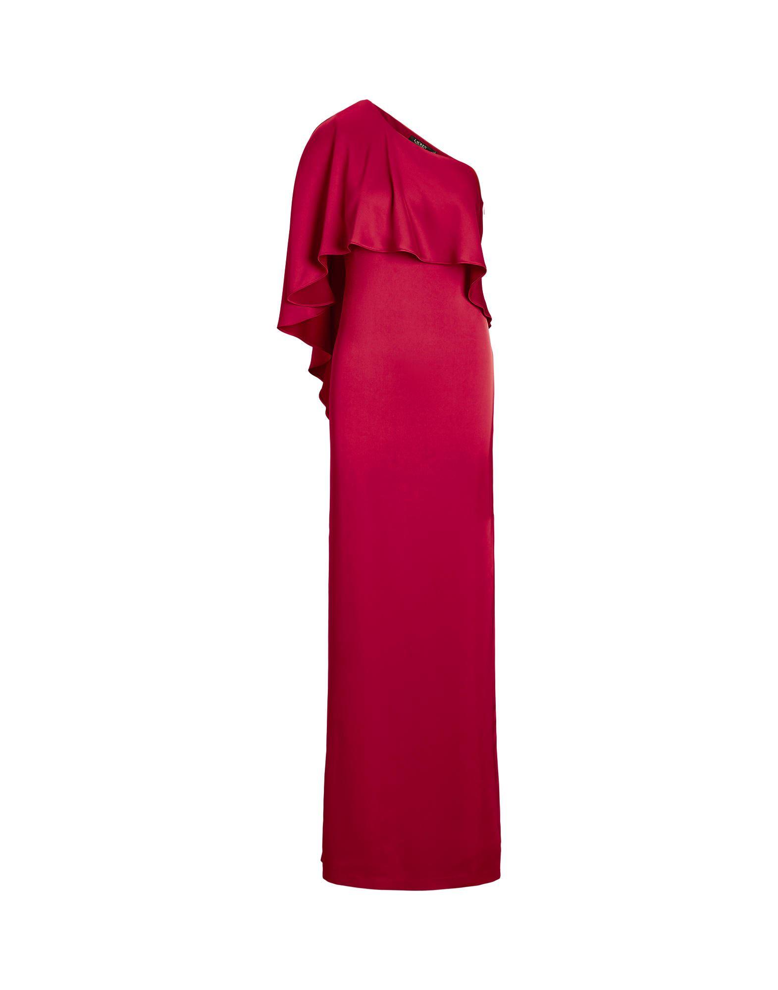 Robe longue Ralph Lauren en coloris Rouge Lyst