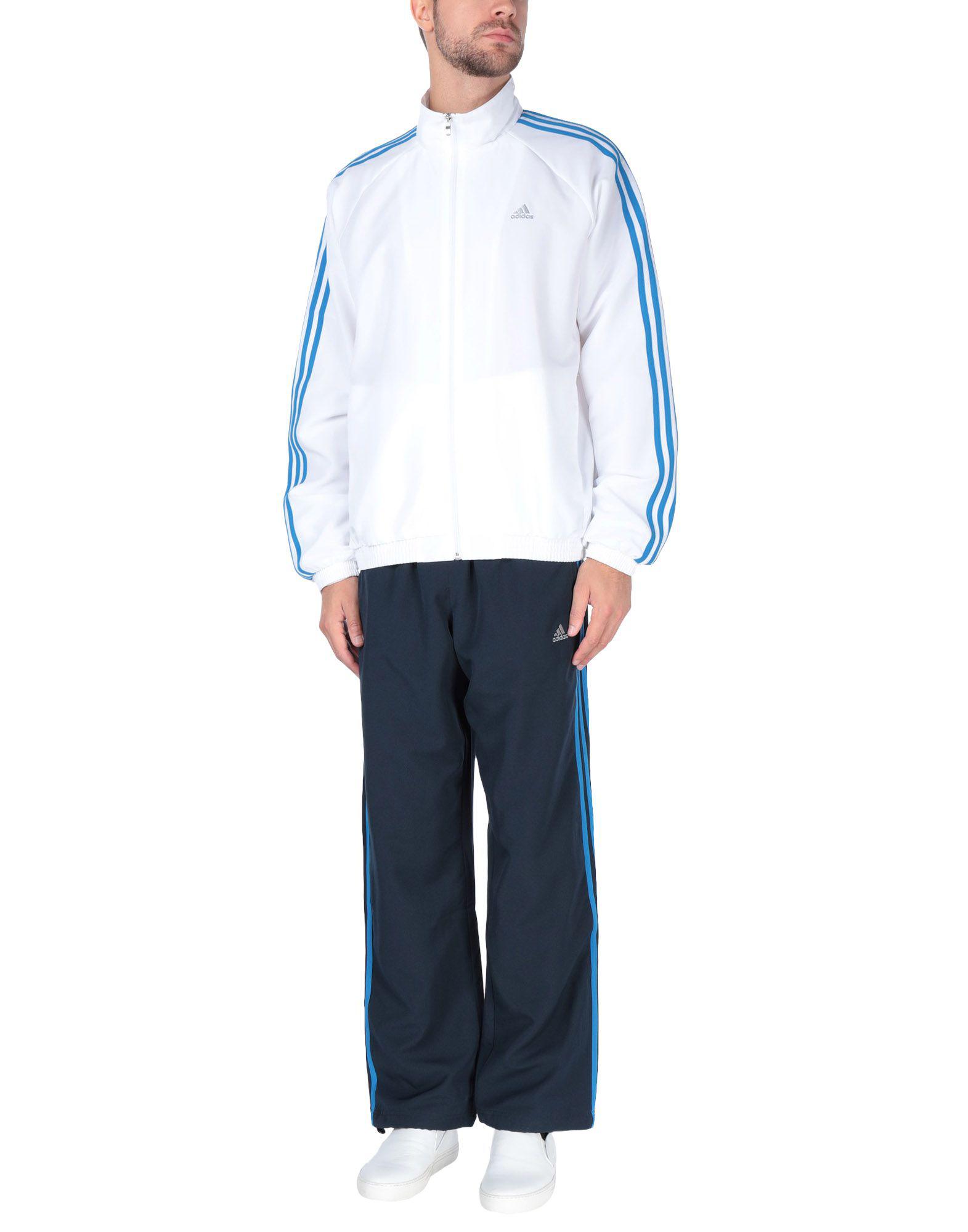 white adidas sweatsuit