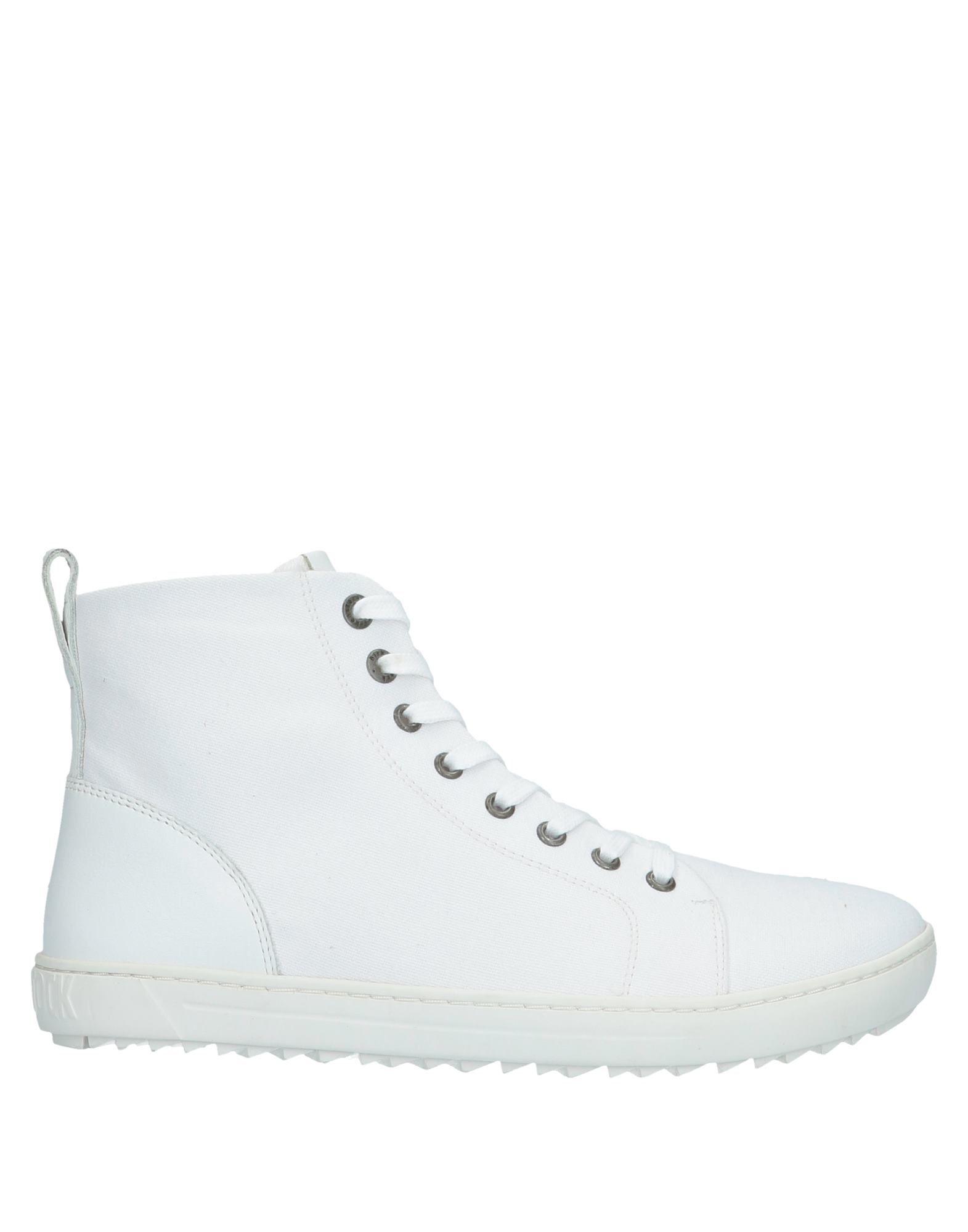 Birkenstock Leather High-tops & Sneakers in White - Lyst