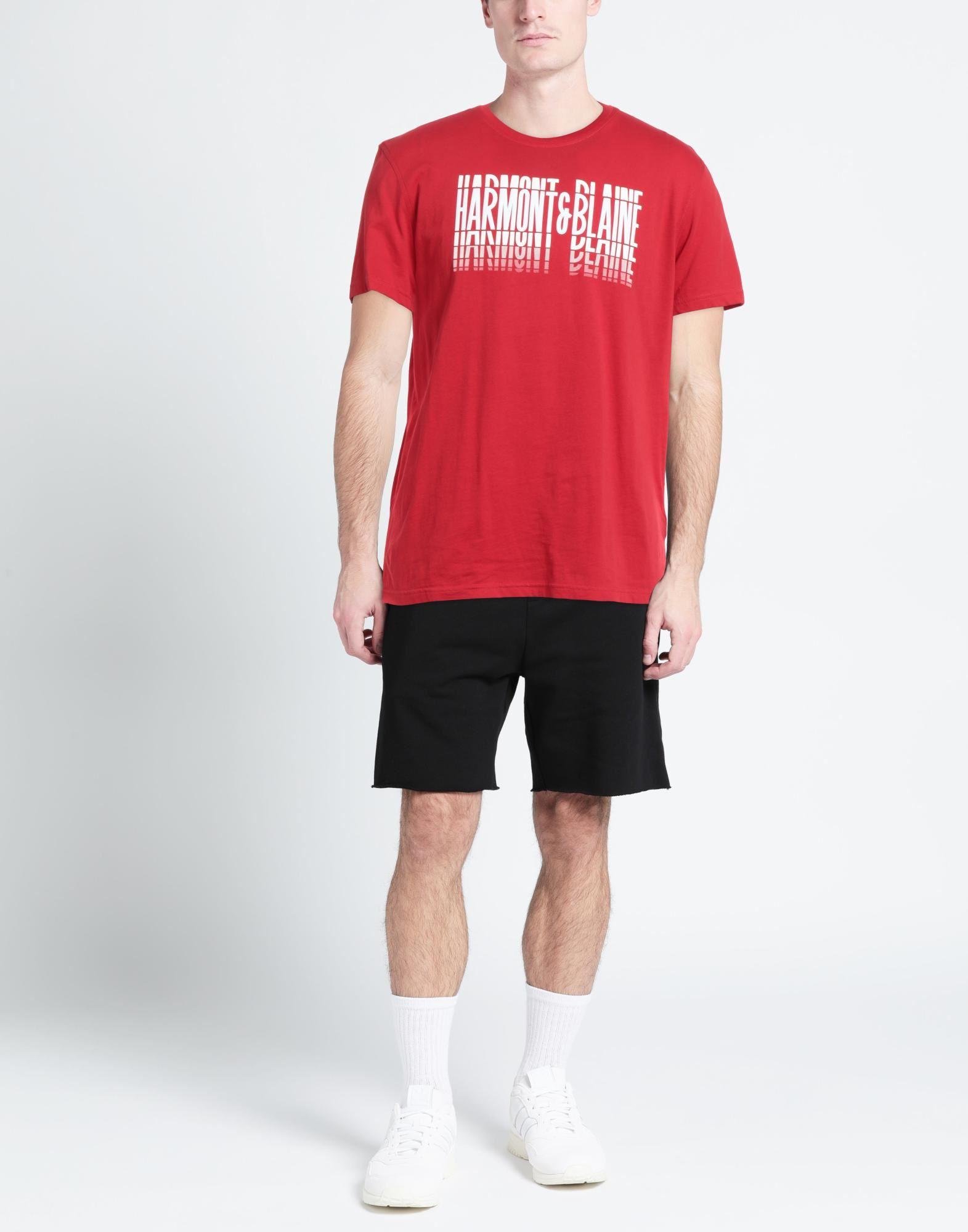 Harmont & Blaine T-shirt in Red for Men | Lyst