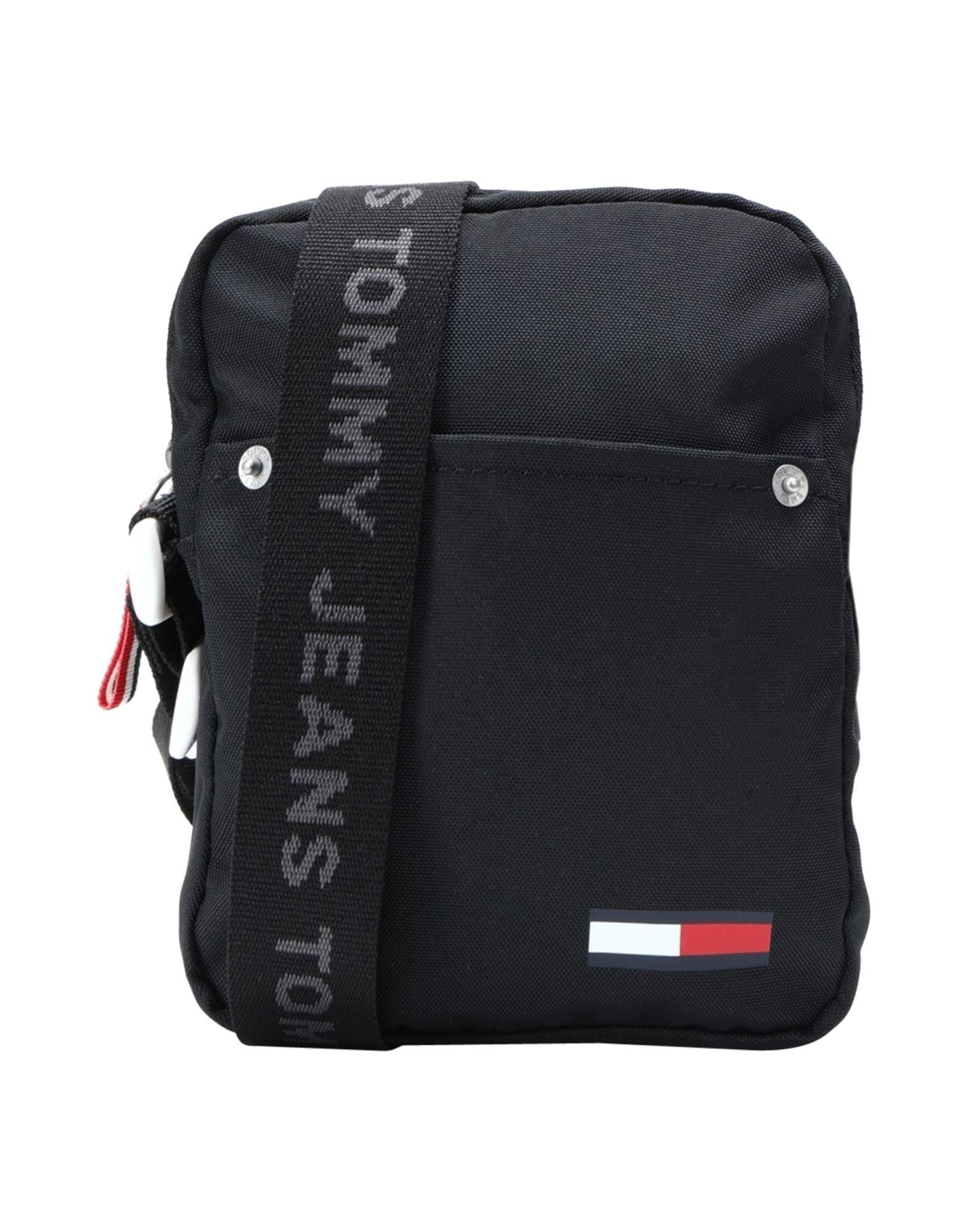 Tommy Hilfiger Canvas Cross-body Bag in Black for Men - Lyst