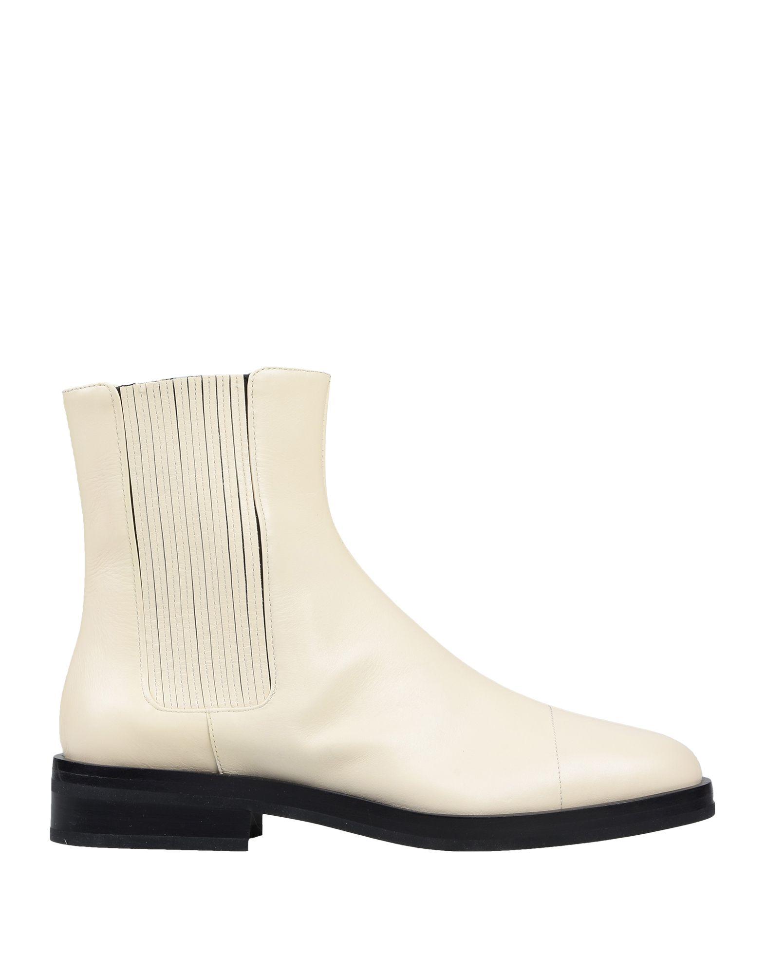 jil sander white boots