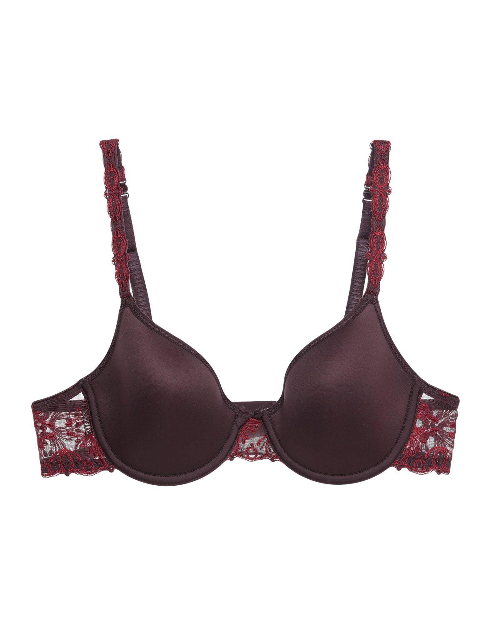Chantelle Lace Bra in Maroon (Purple) Lyst