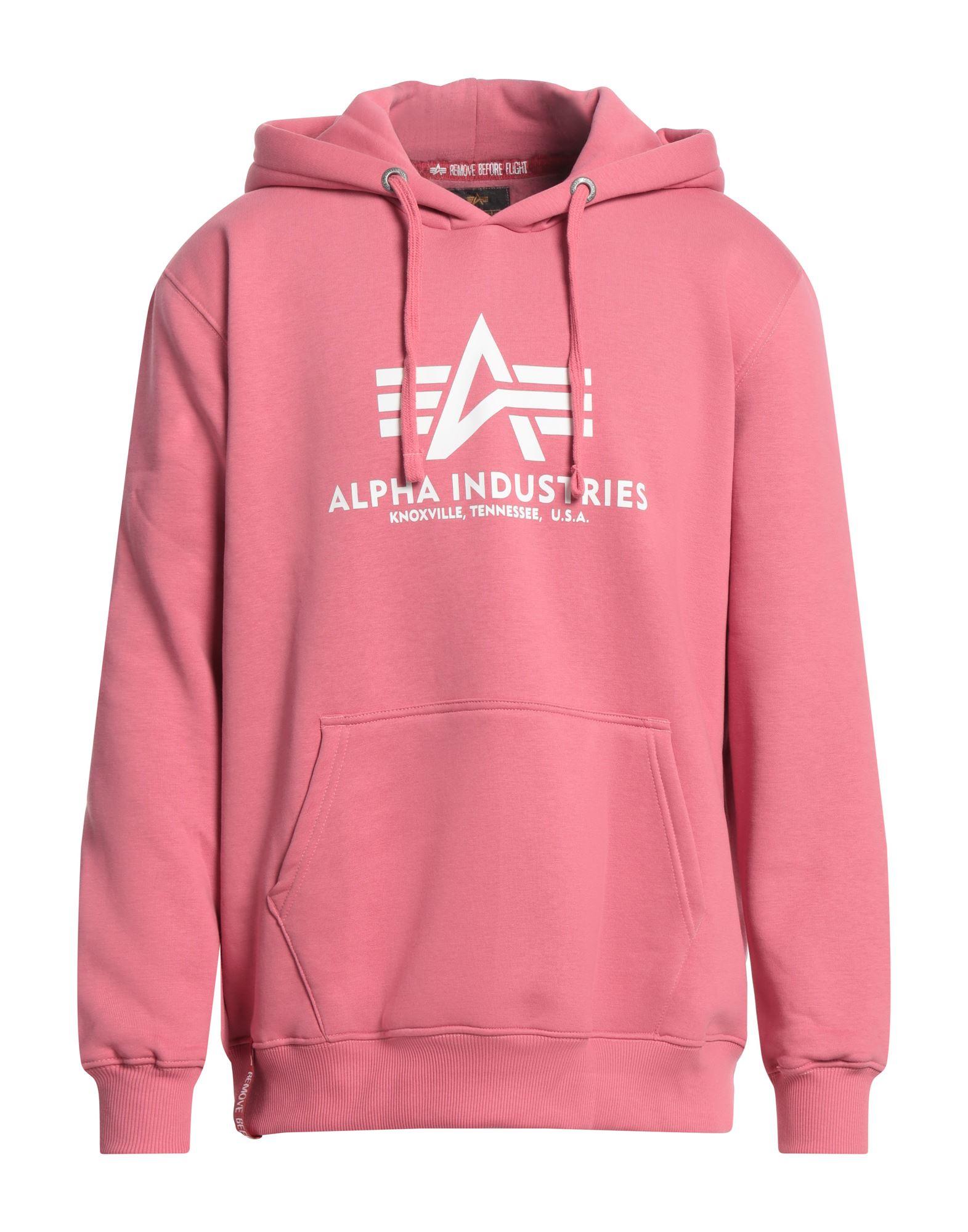 Alpha Industries Sweatshirt in Pink for Men Lyst UK