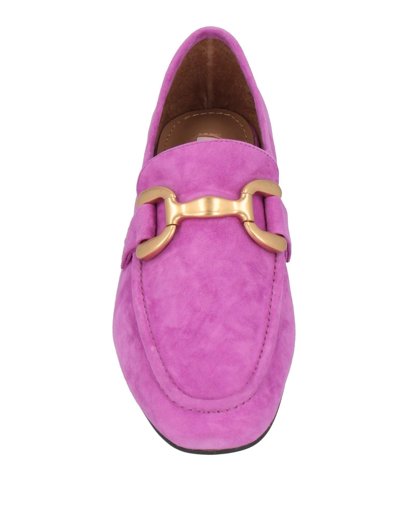 Purple sales gucci loafers