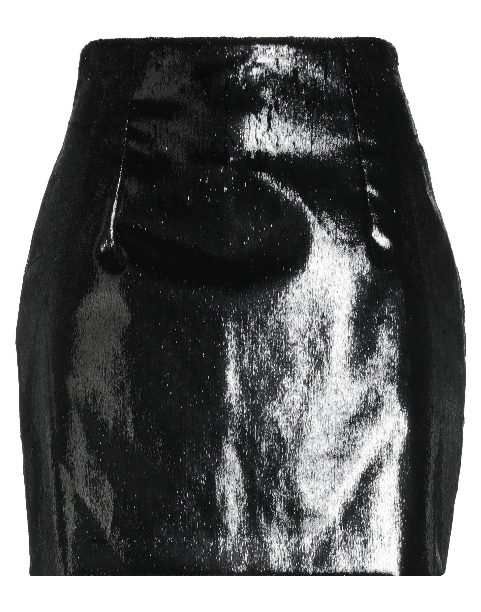 ミニスカート GAUGE81 BLACK VISCOSE A MINI SKIRT GAUGE81 Mini skirts for Women | Online Sale up to 80% off | Lyst