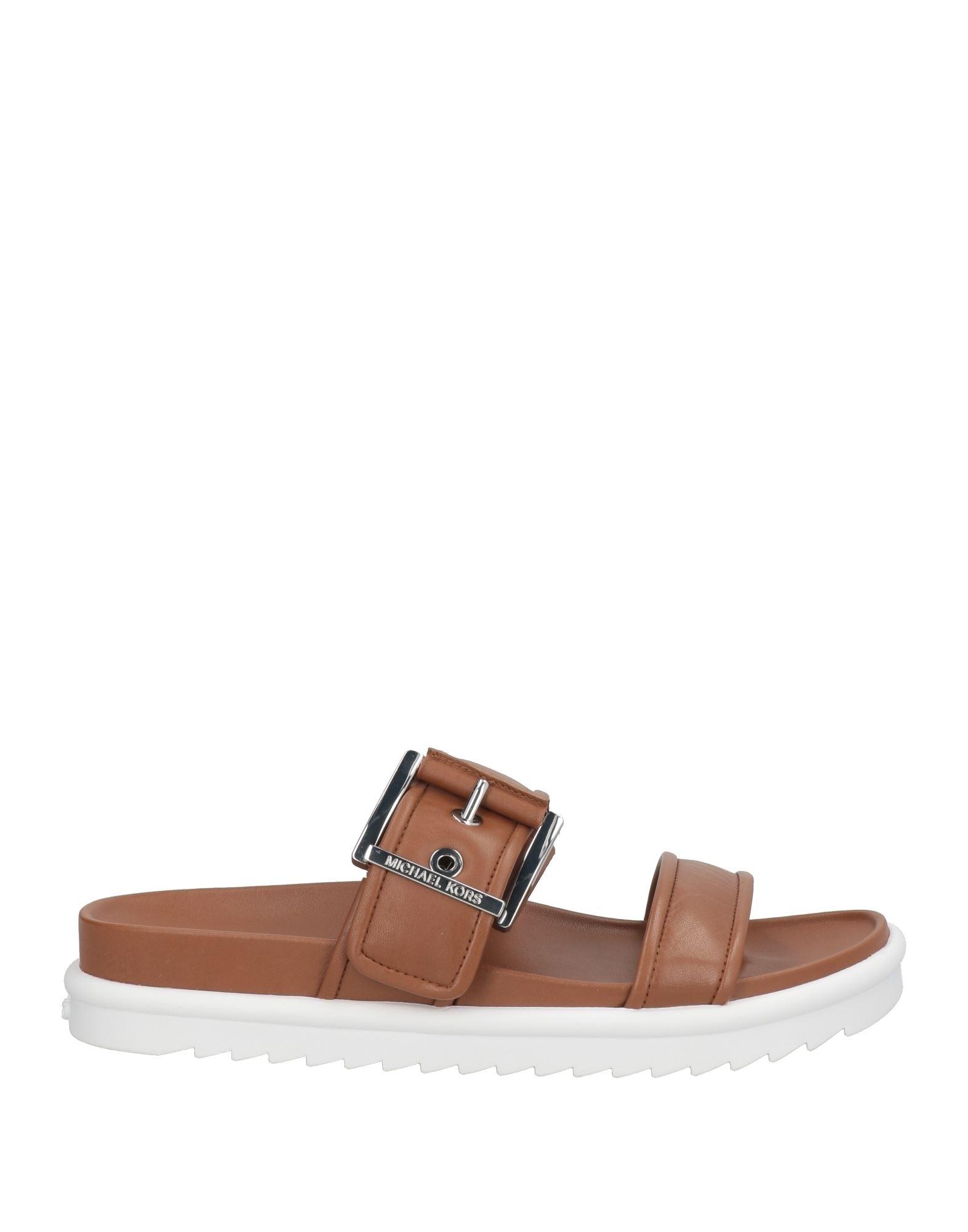 MICHAEL Michael Kors Sandals in Brown | Lyst UK