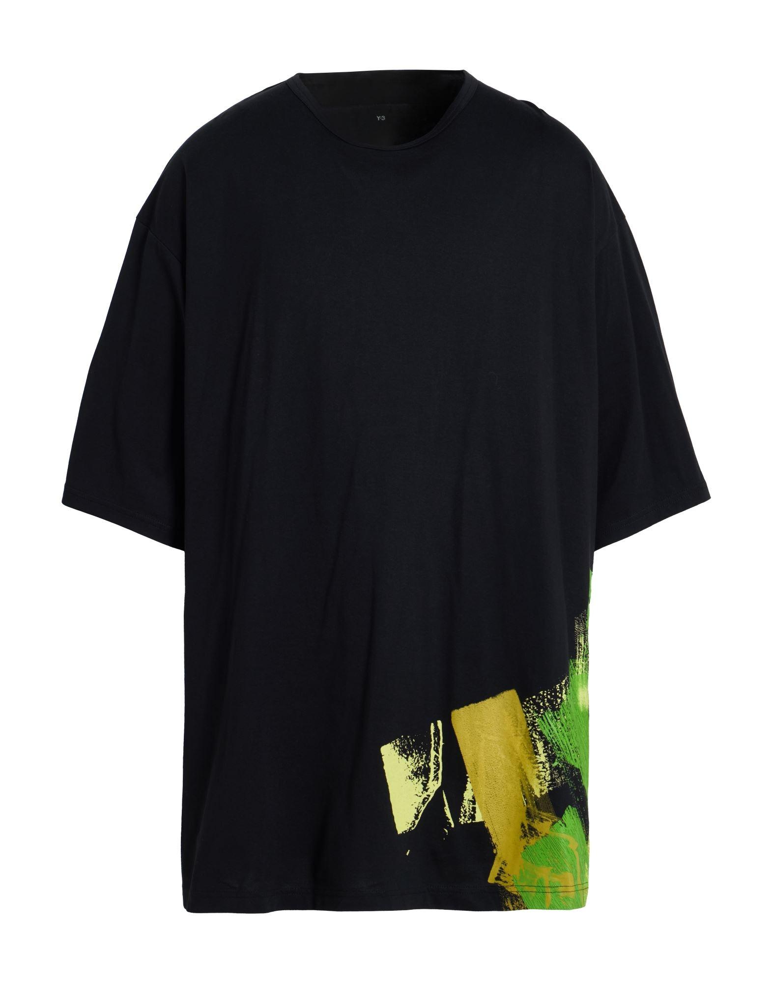 【Y-3】M TOKETA PRINT SS TEE XL Y-3 Black Toketa Print T-Shirt Y-3