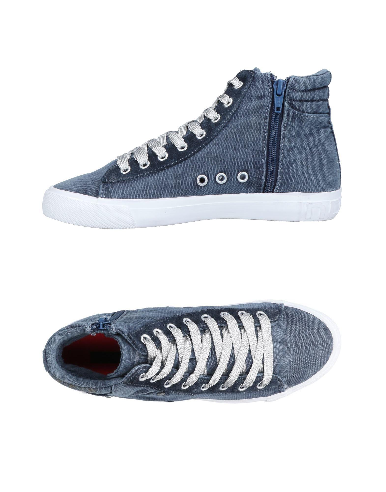 Replay Synthetic High-tops & Sneakers in Dark Blue (Blue) - Lyst