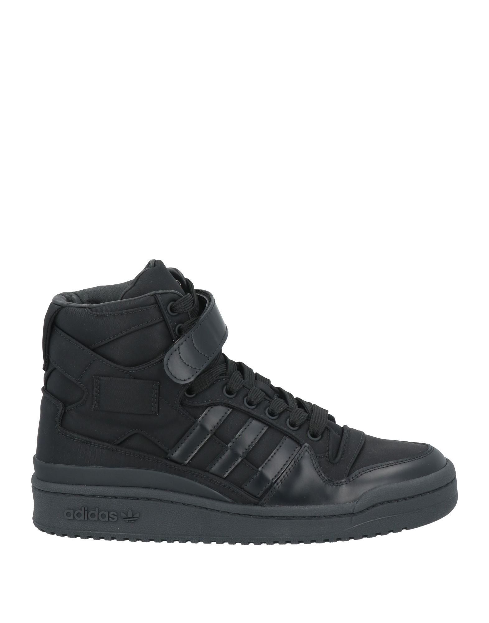 Adidas black high top shoes hotsell