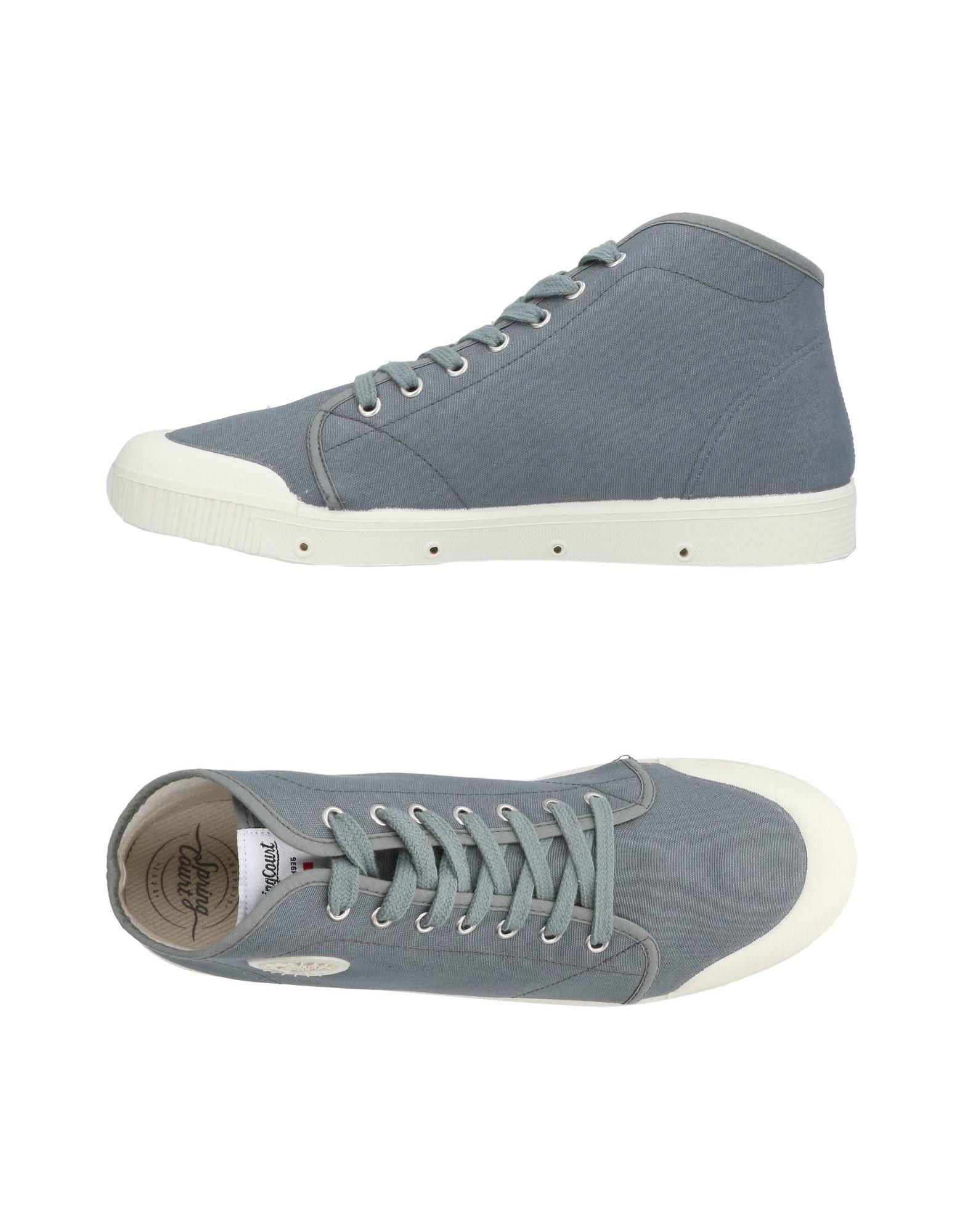 Sneakers \u0026 Tennis montantes Toile Spring Court pour homme en coloris Gris -  Lyst