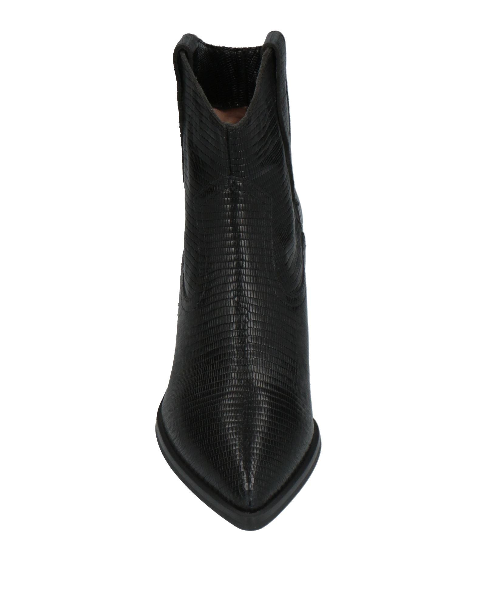 unisa black leather ankle boots