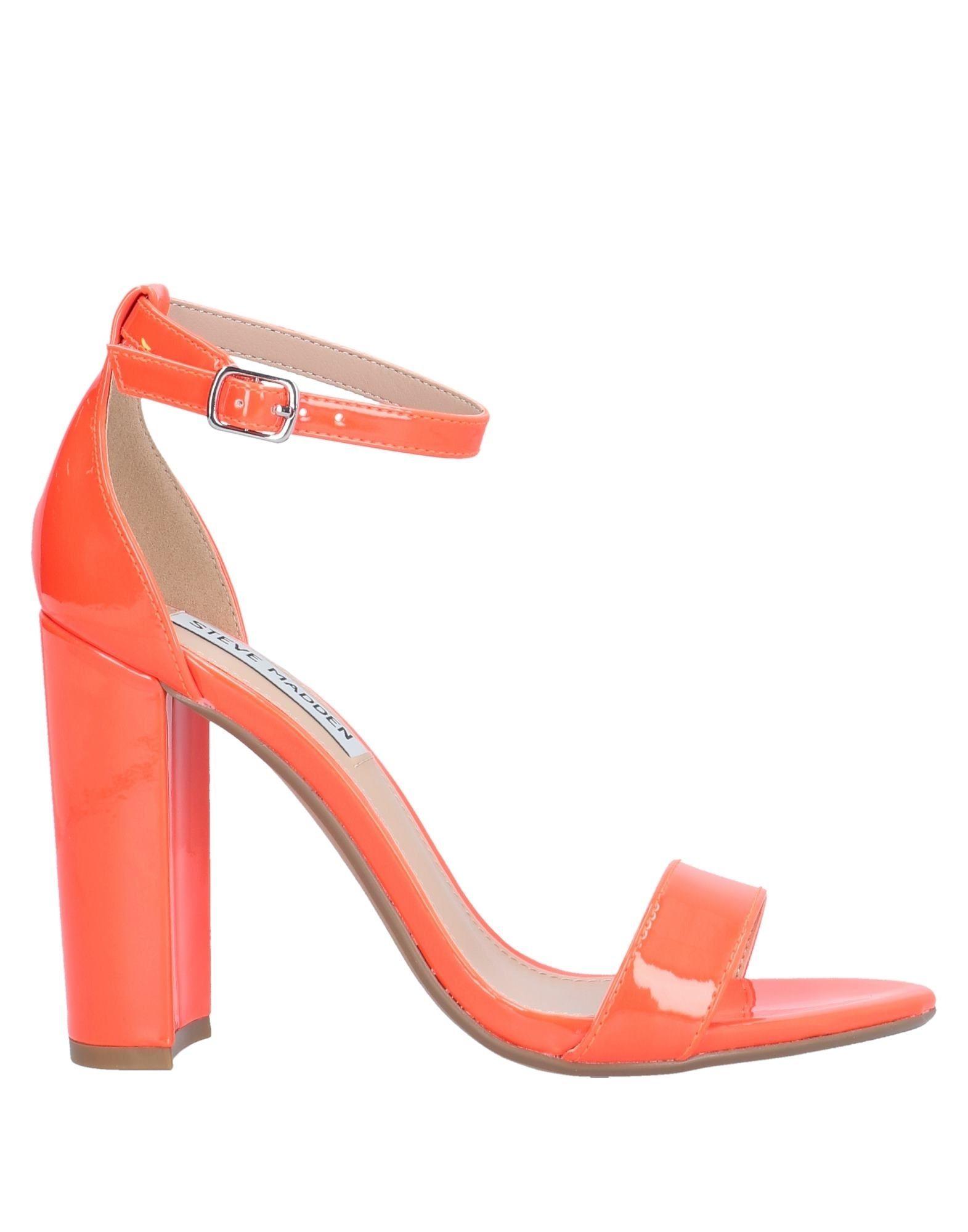 steve madden sandals orange