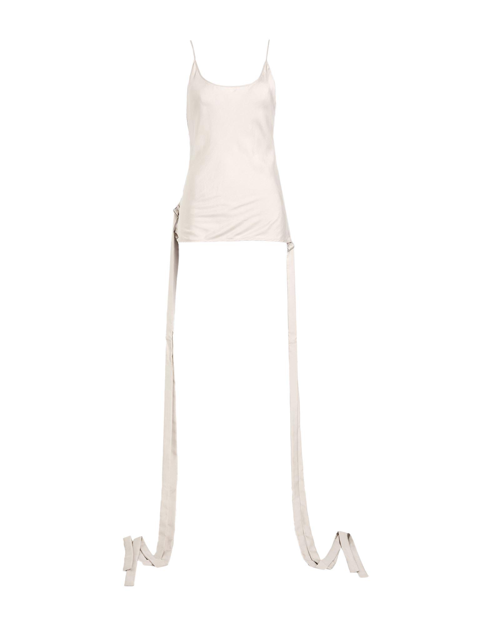 ANN DEMEULEMEESTER タンクトップ XS ホワイト Ann Demeulemeester Sleeveless and tank tops for Women
