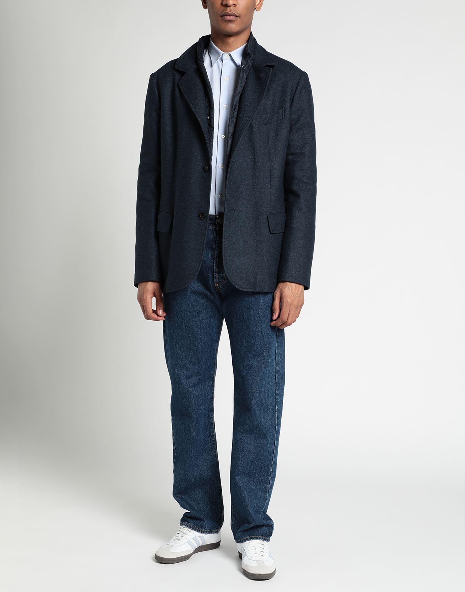 Black blazer light blue shirt hot sale
