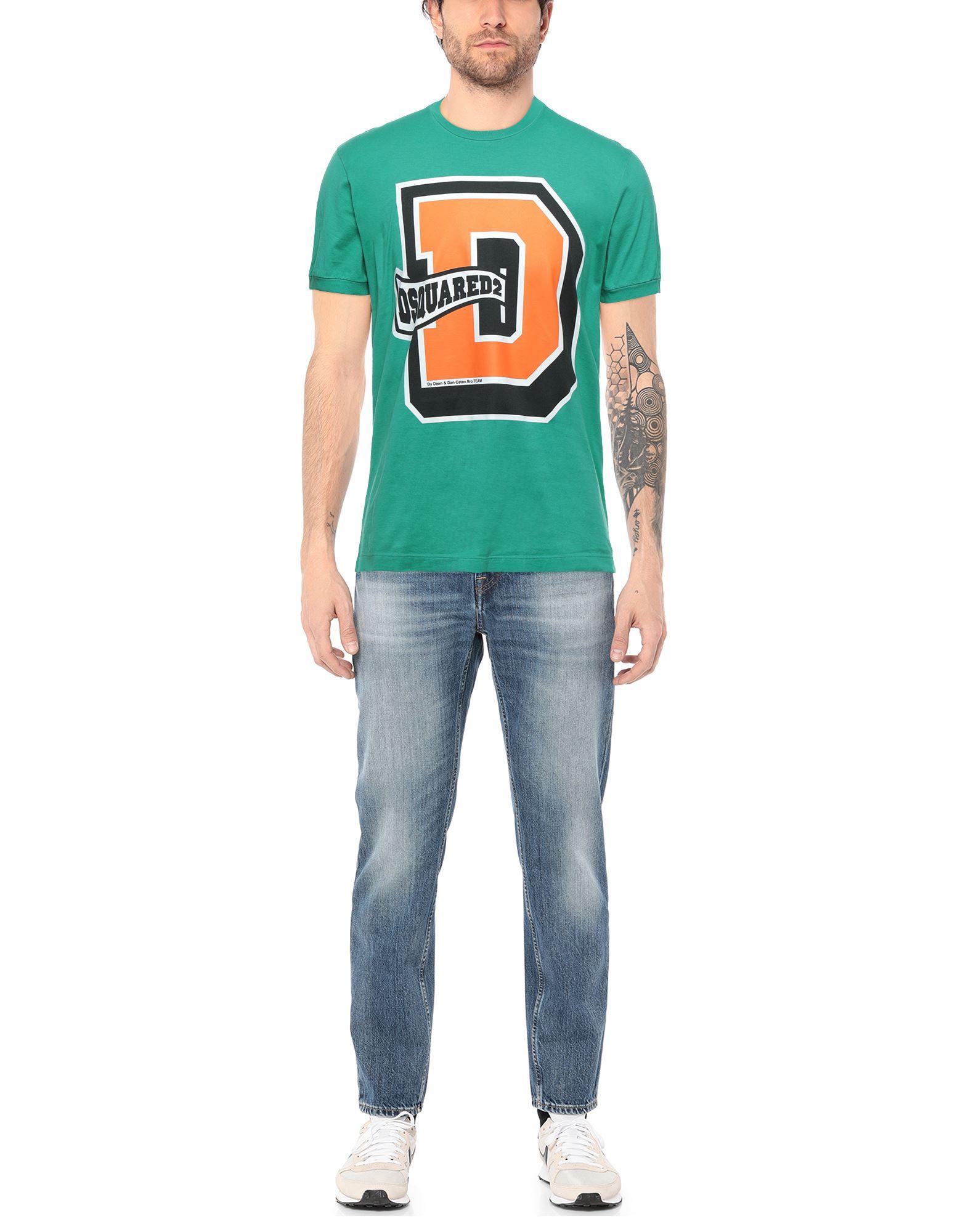 dsquared green t shirt
