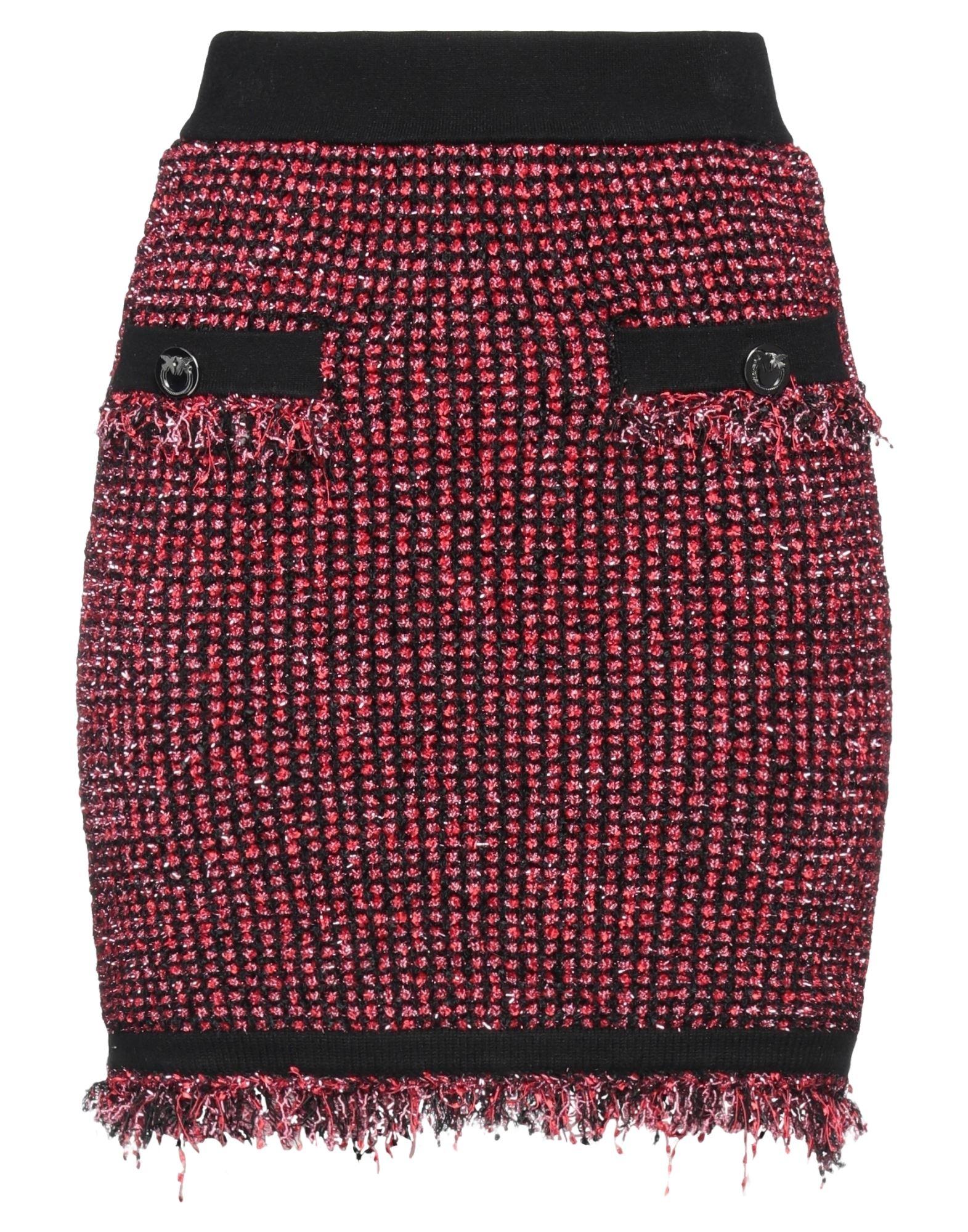 Pinko Mini Skirt in Red | Lyst