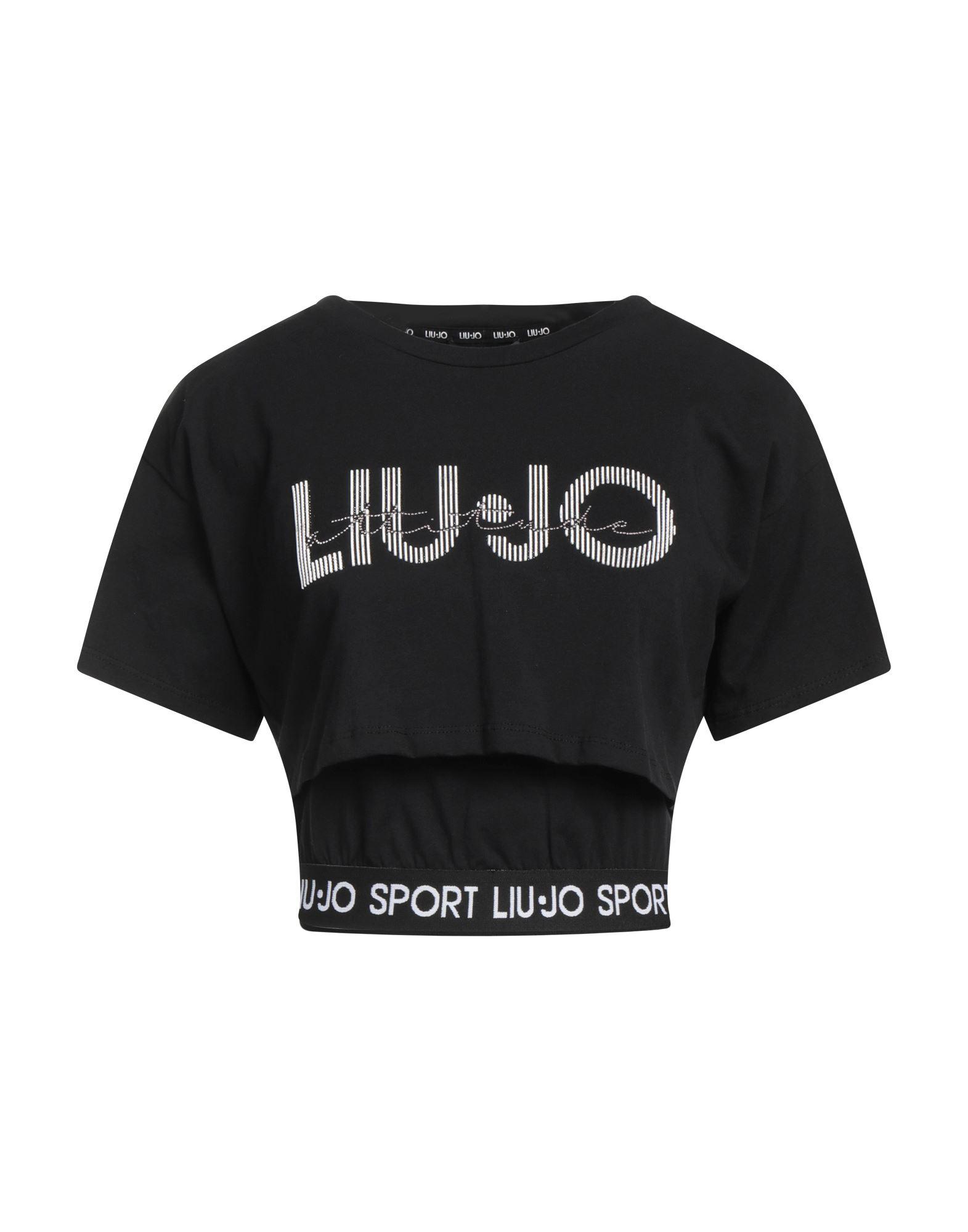 Liu Jo T-shirt in Black | Lyst
