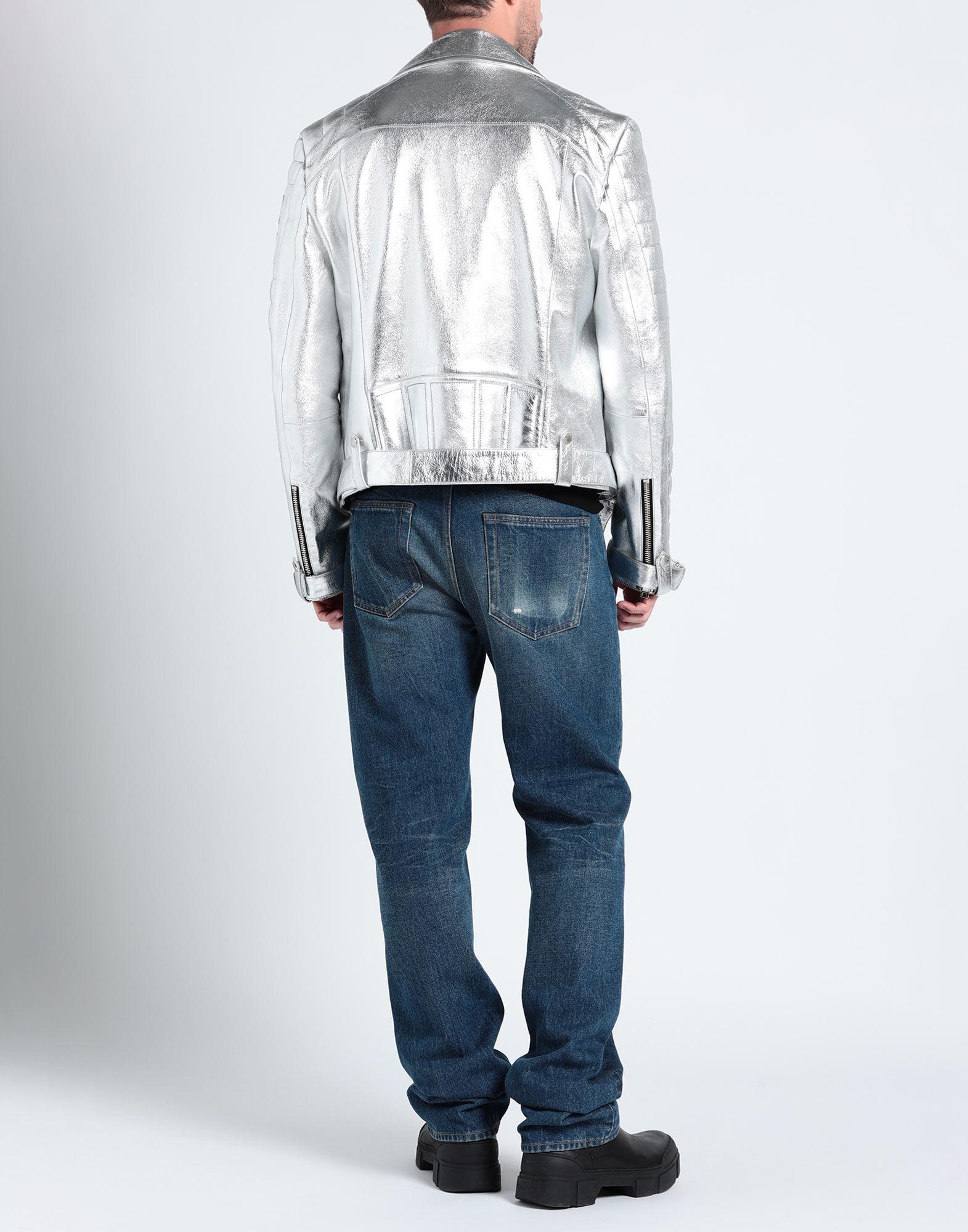 Balmain Jacket in Metallic for Men | Lyst