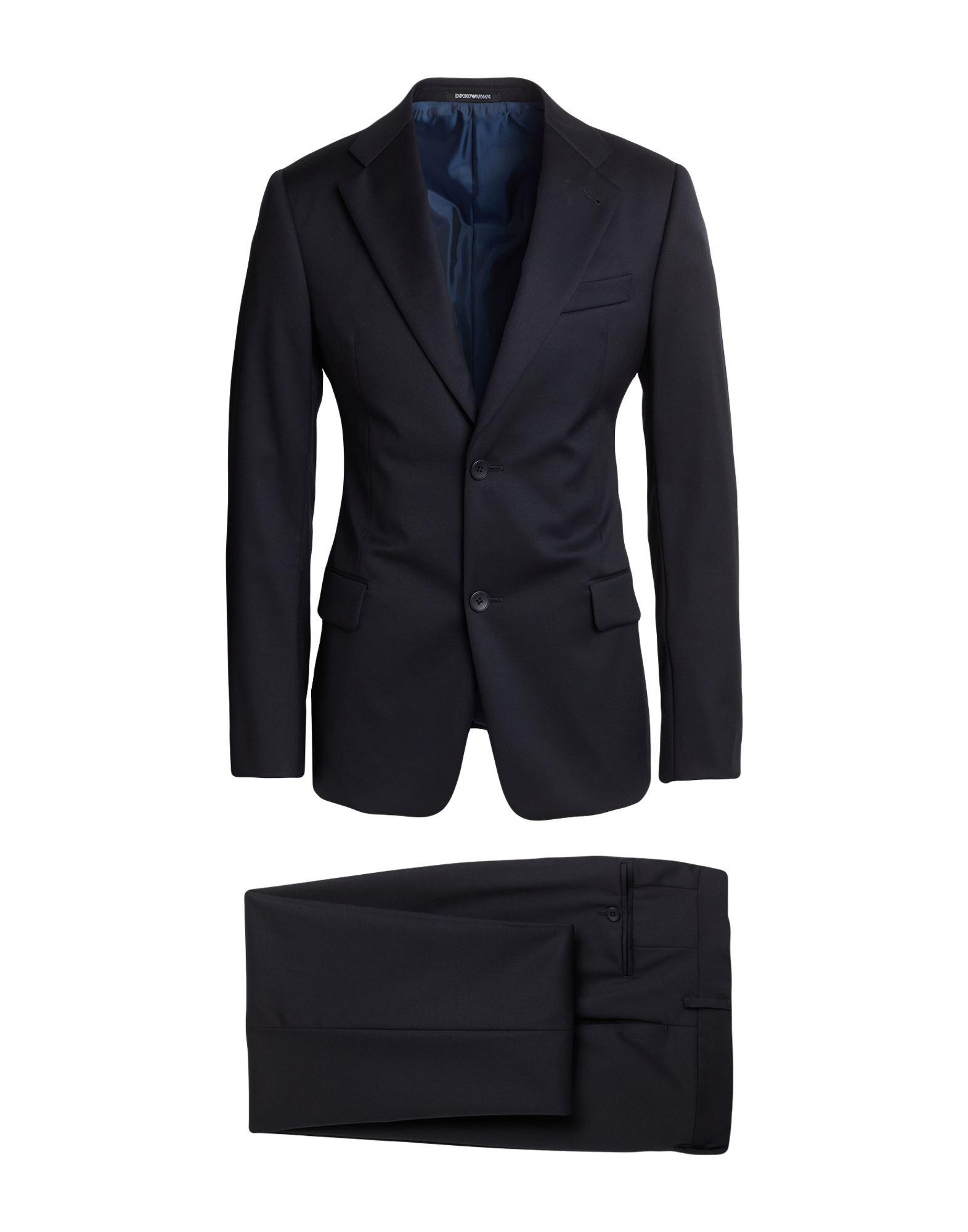 Emporio Armani Executive Line Midnight Suit Virgin Wool, Elastane