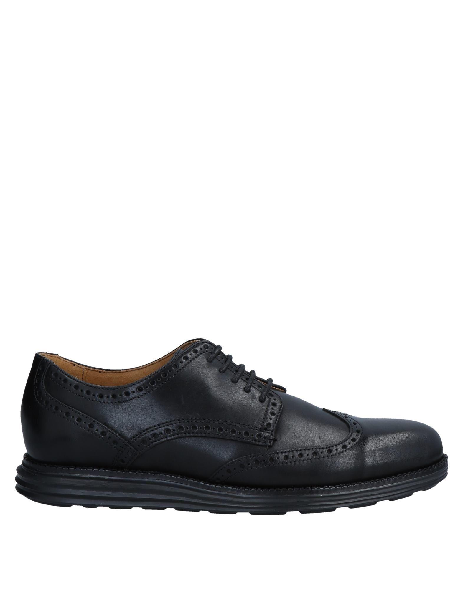 Cole Haan Leather Lace-up Shoe in Black for Men - Lyst