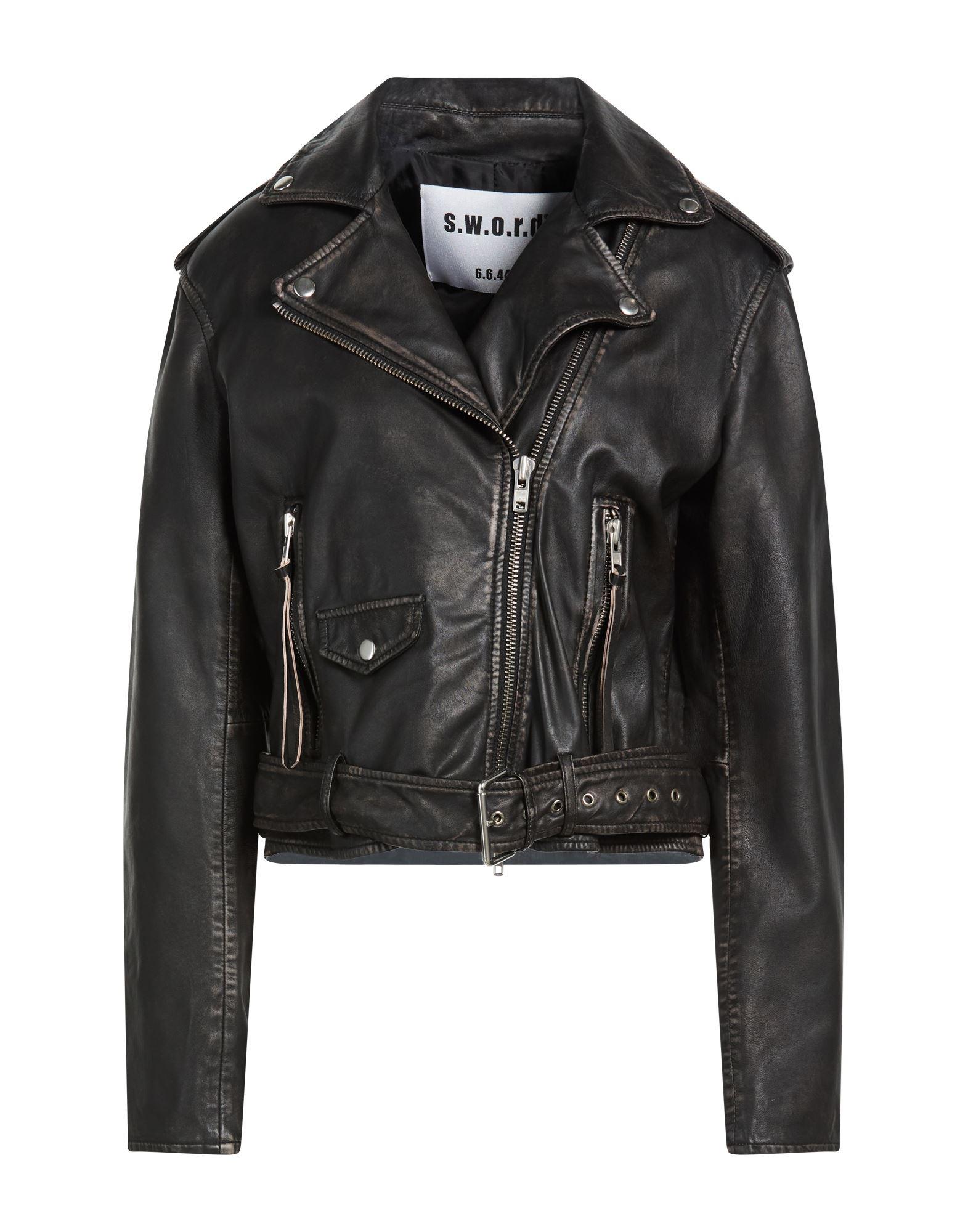 S.w.o.r.d 6.6.44 Leather jackets for Women | Online Sale up to 77