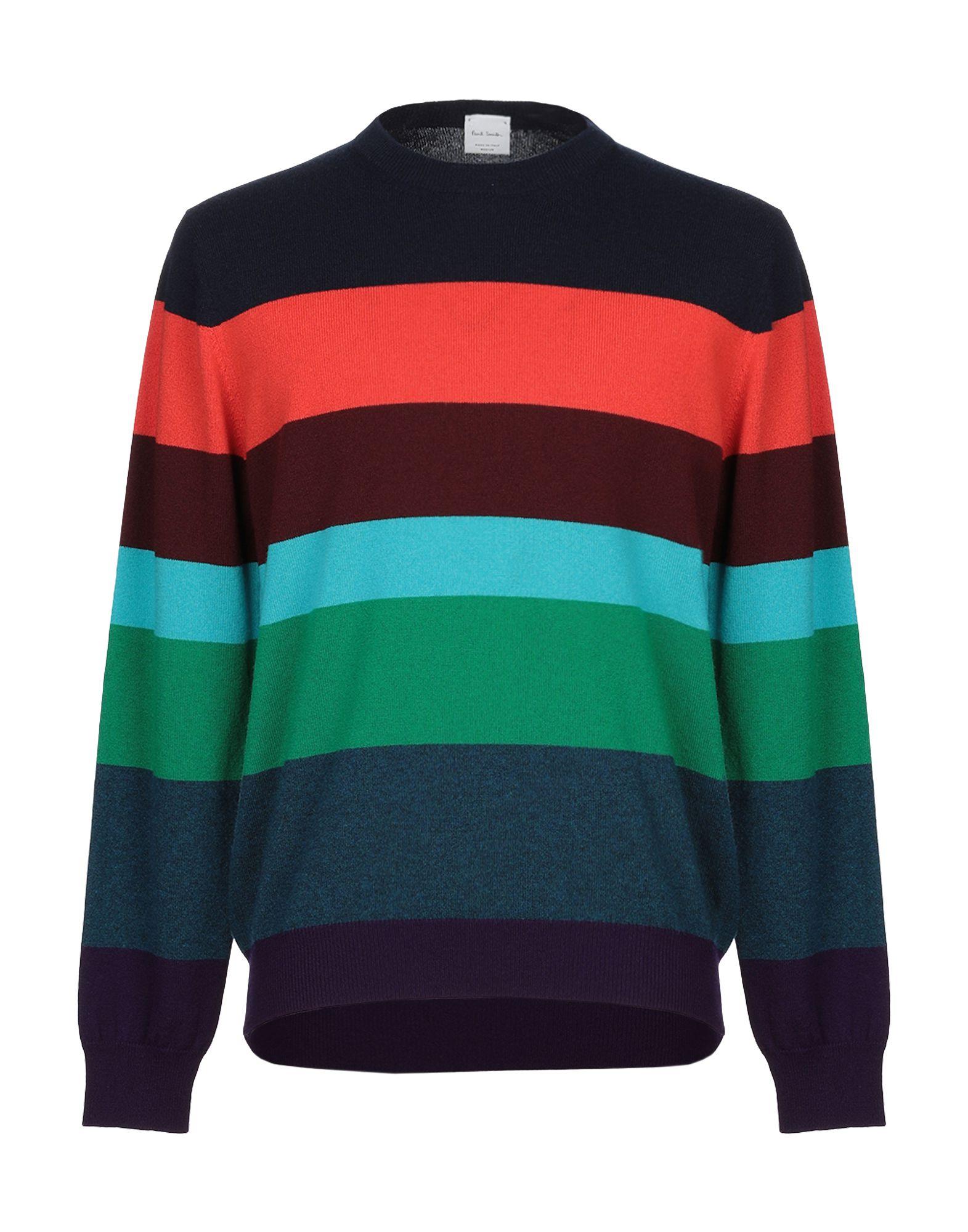 Paul Smith Cashmere Sweater in Dark Blue (Blue) for Men - Lyst