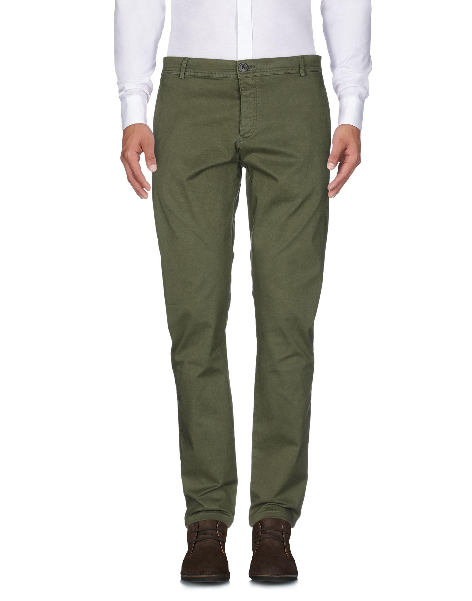 SELECTED Cotton Casual Pants in Military Green (Green) for Men Lyst