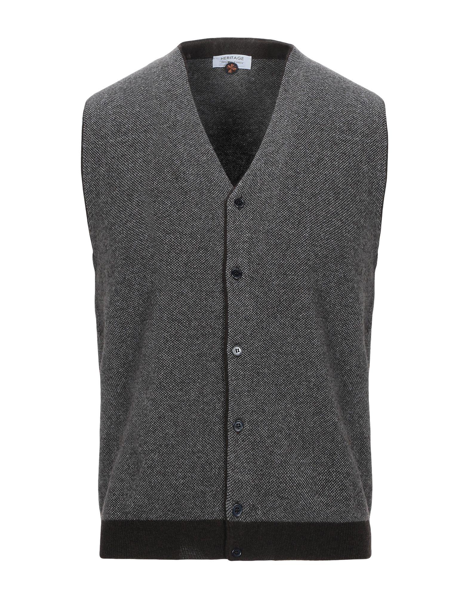 Heritage Wool Cardigan in Dark Brown (Brown) for Men Lyst