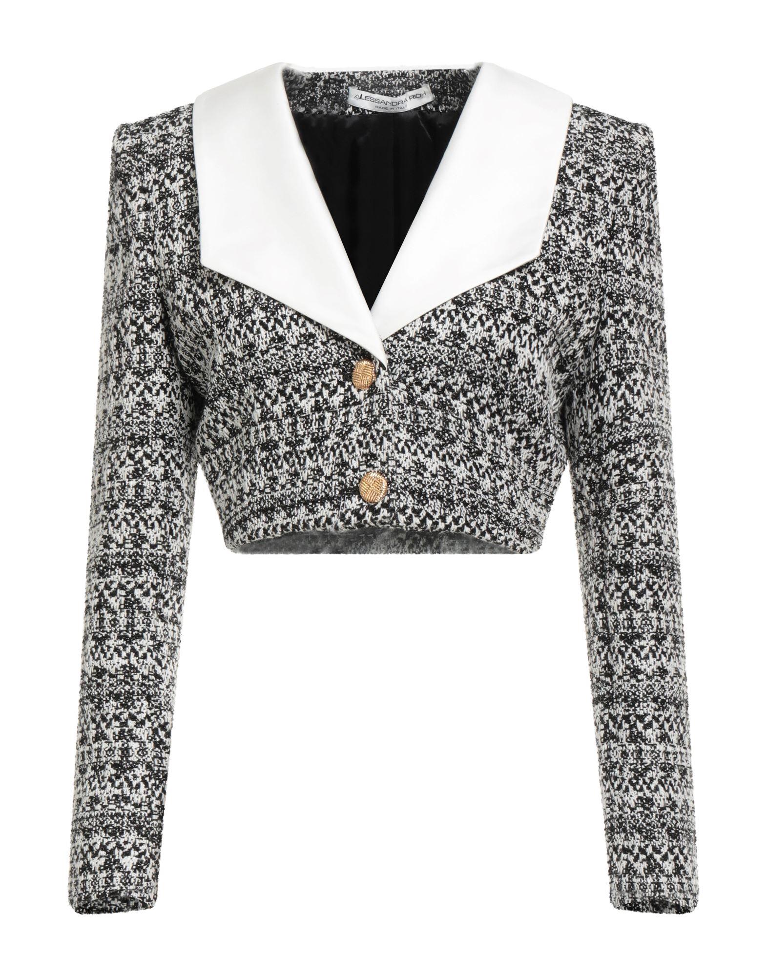 アウターその他 ALESSANDRA RICH Woman Blazer Black FABX2227F4372 0900 Alessandra Rich Blazers, sport coats and suit jackets for