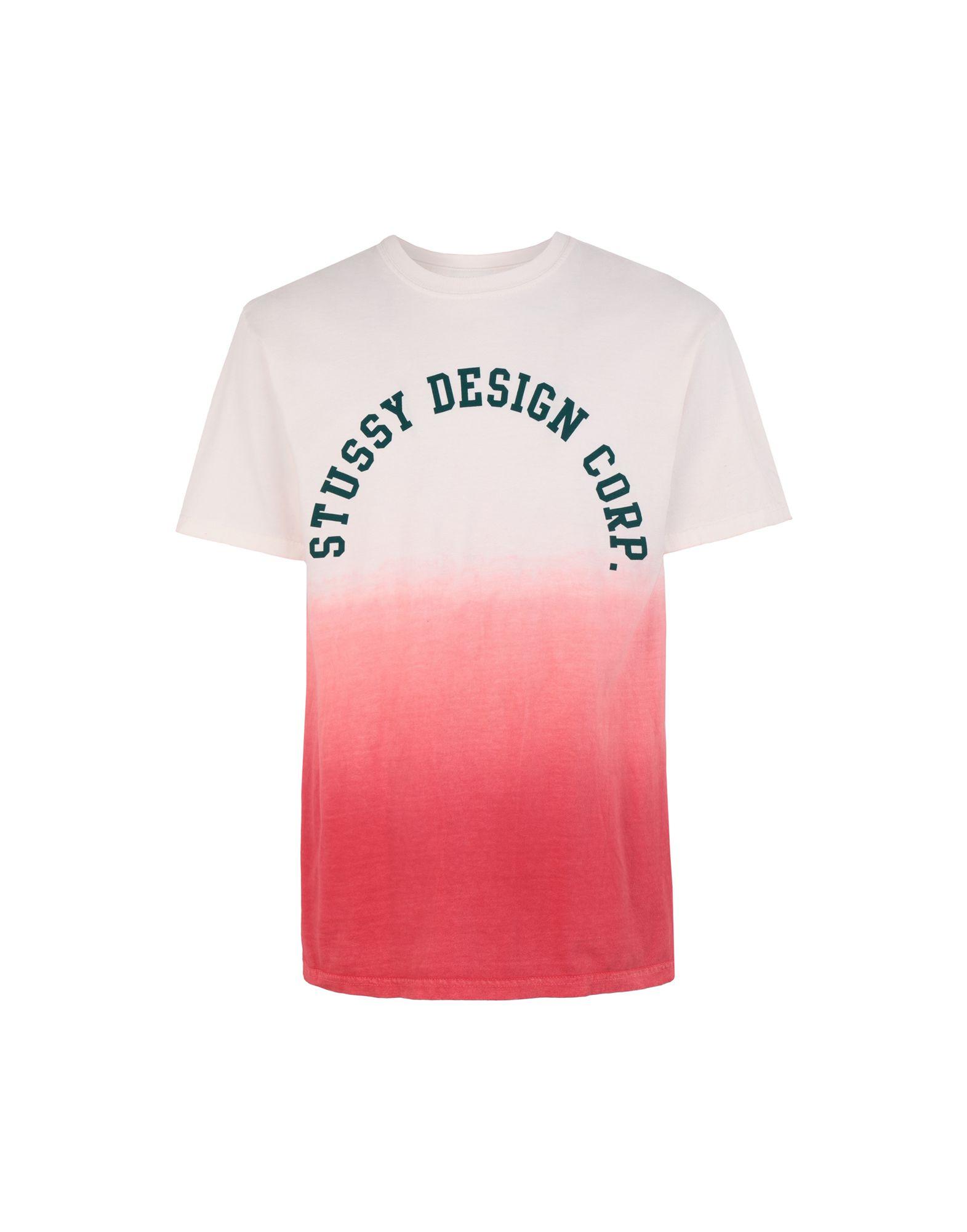 stussy red tee