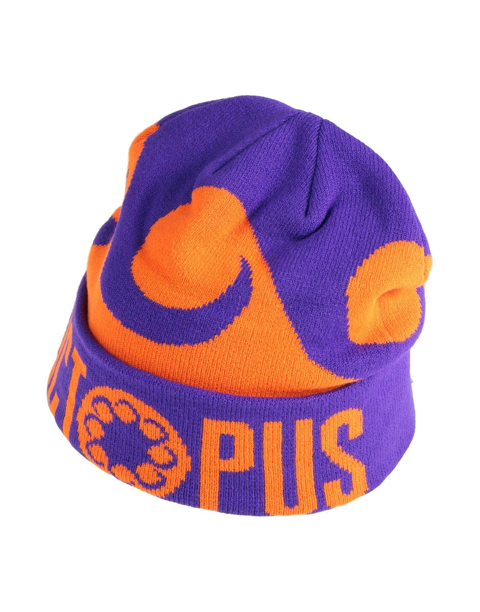Octopus Synthetic Hat in Dark Purple 