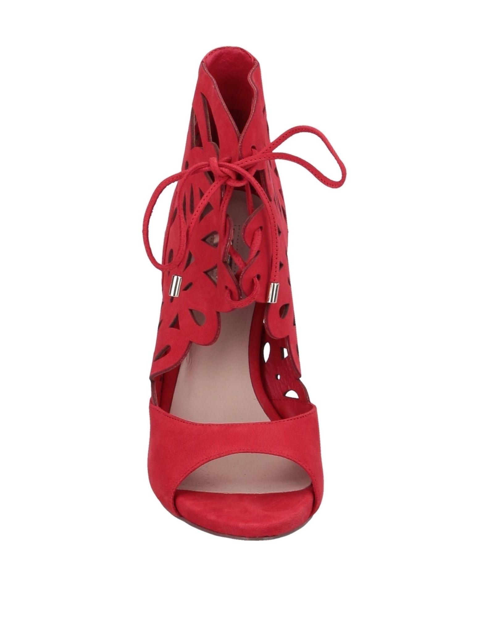 guess red stilettos