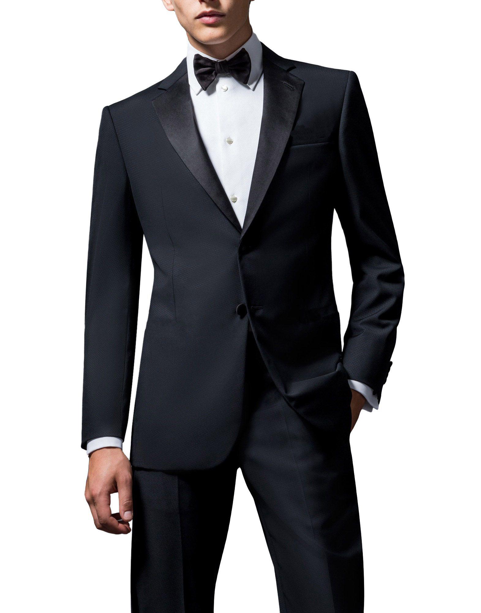 Giorgio Armani Wool Suit In Black For Men Lyst 3794